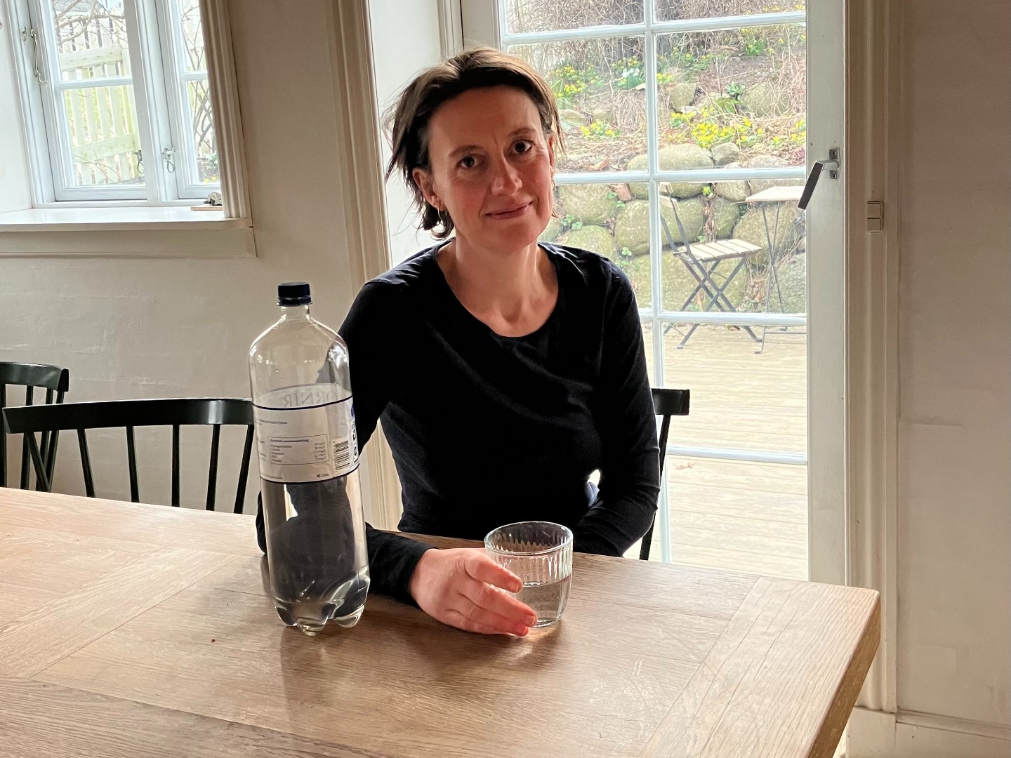 Anne-Sofie Aalborg og familien er begyndt at købe drikkevand på flaske.