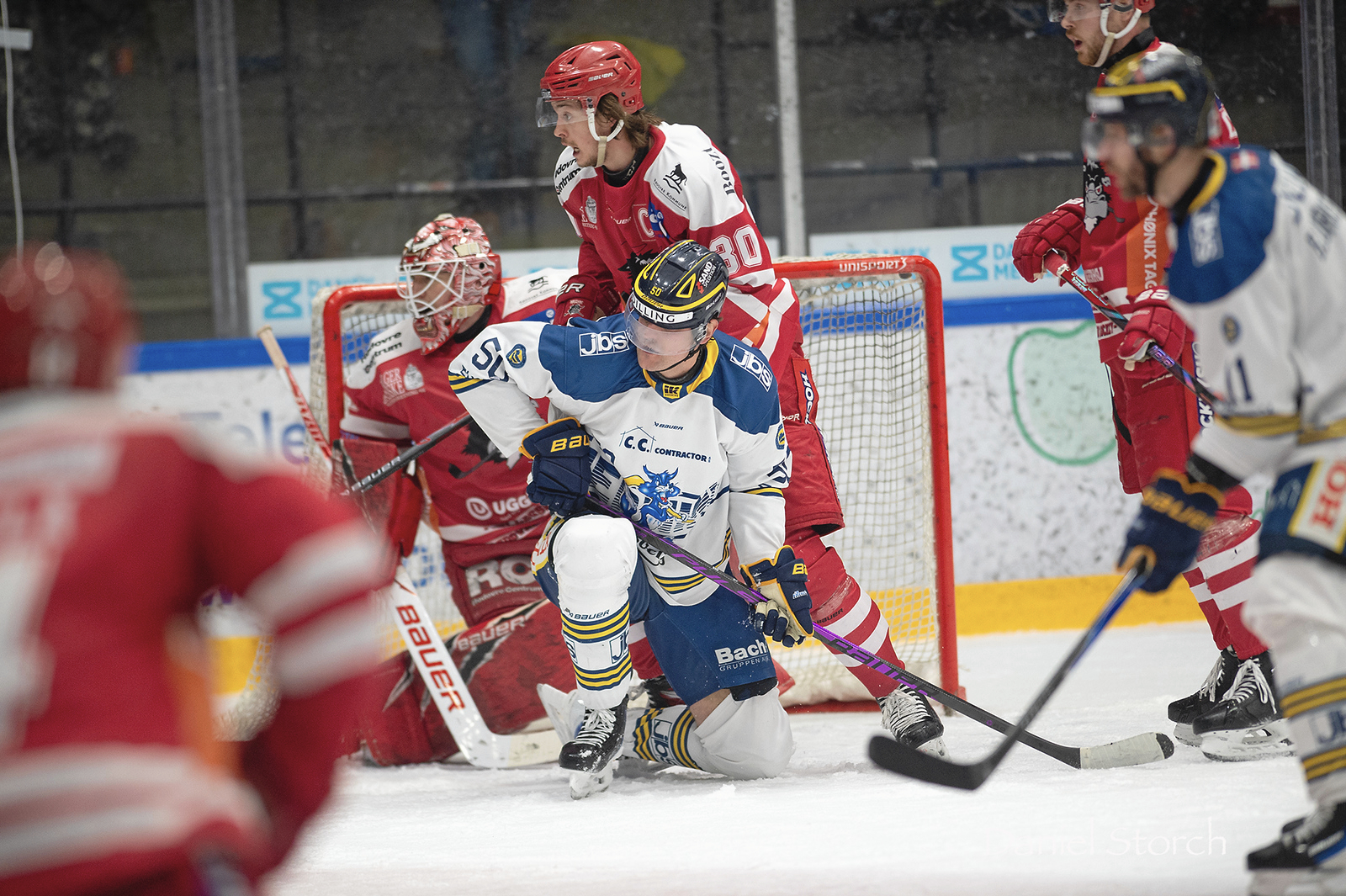 Rødovre Might Bulls tabte knebent i Herning tirsdag aften.
