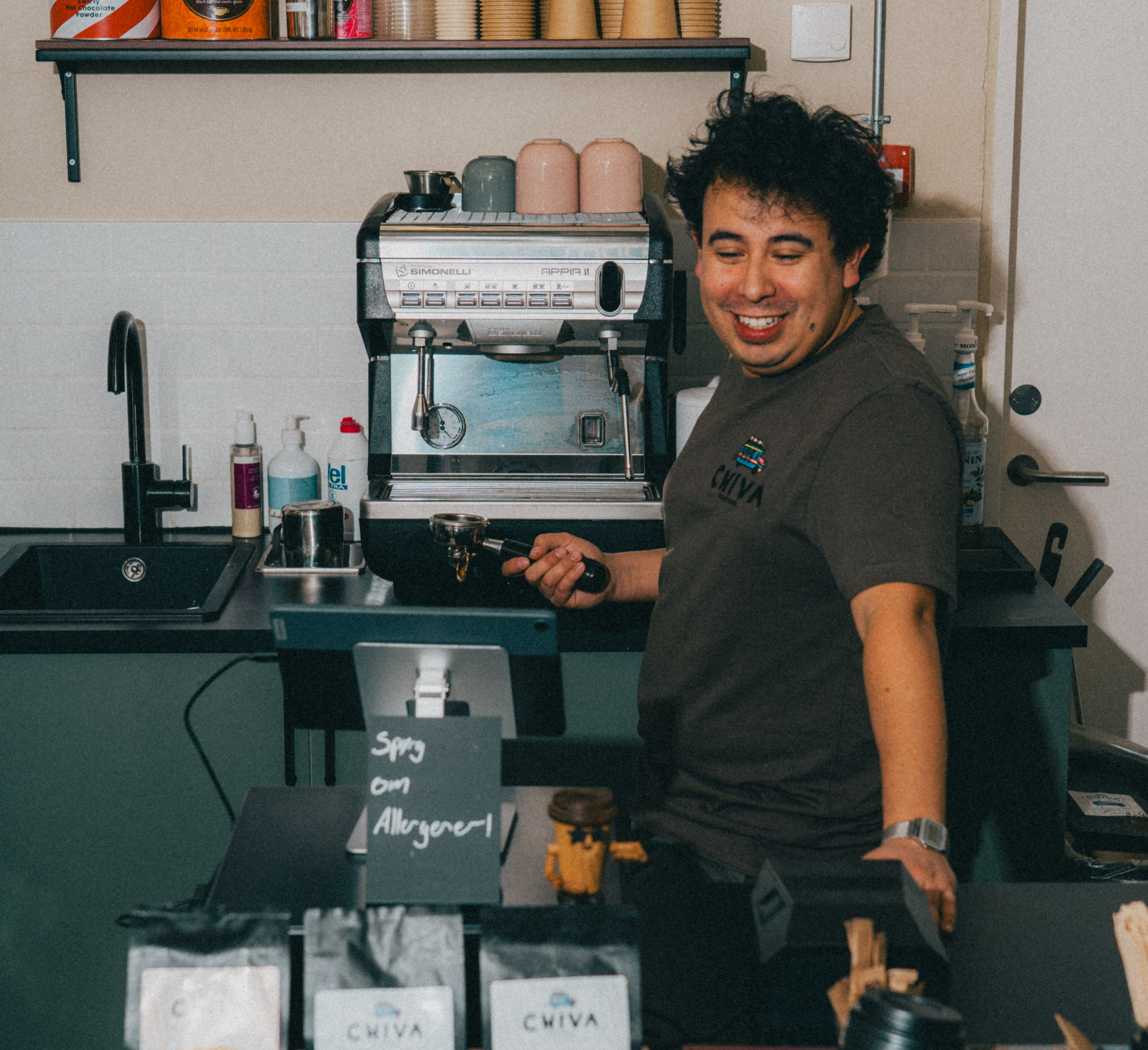 Ejer af Chiva Roasters, Carl-Christian Raffsnøe.