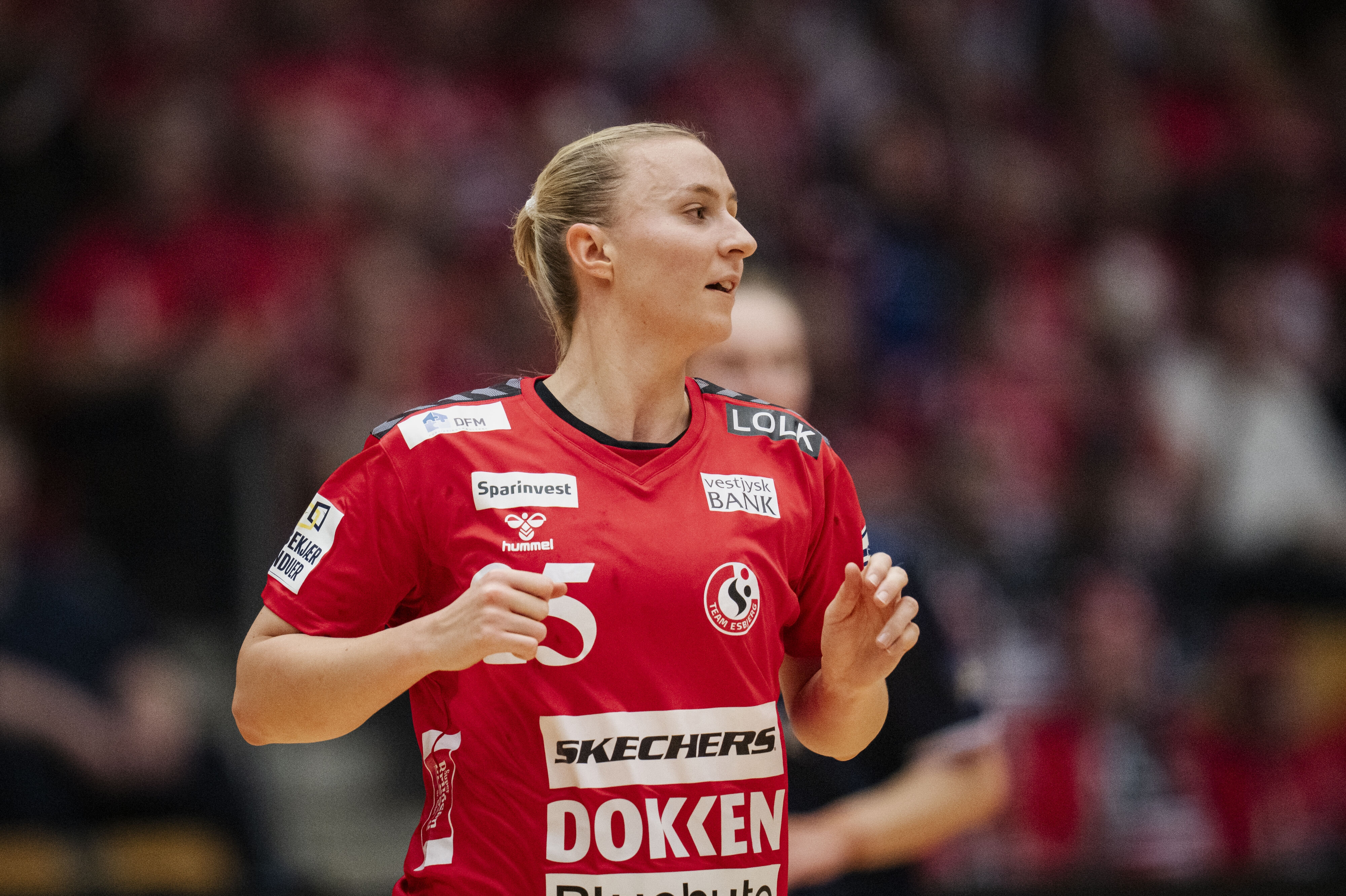 Henny Reistad ledte med 11 mål an for Esbjerg, der står foran en overkommelig returkamp mod HC Podravka efter en 11-målssejr i Kroatien. (Arkivfoto).