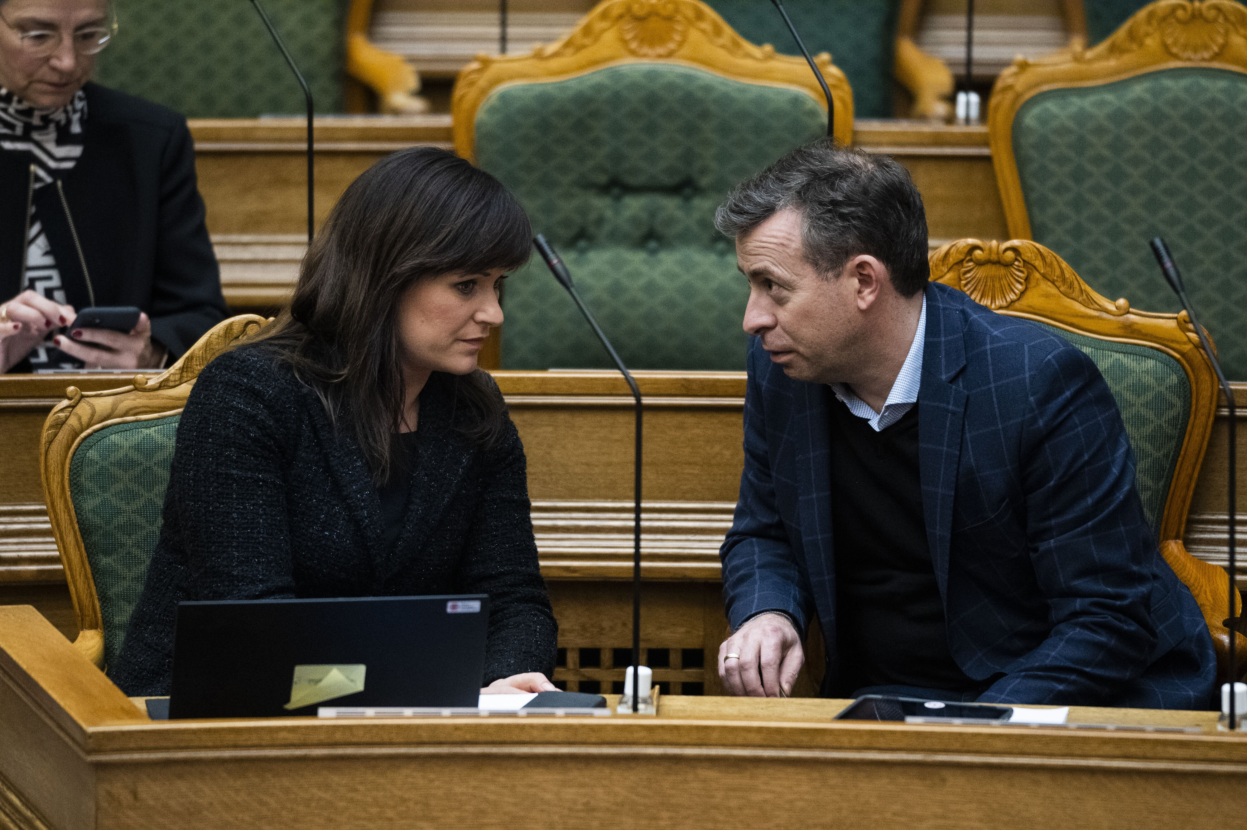 Ved valget i 2022 blev Sophie Løhde (V) valgt ind i Folketinget med 12.210 personlige stemmer. Hans Andersen (V) blev ligeledes valgt ind. Han fik 4031 personlige stemmer. (Arkivfoto).