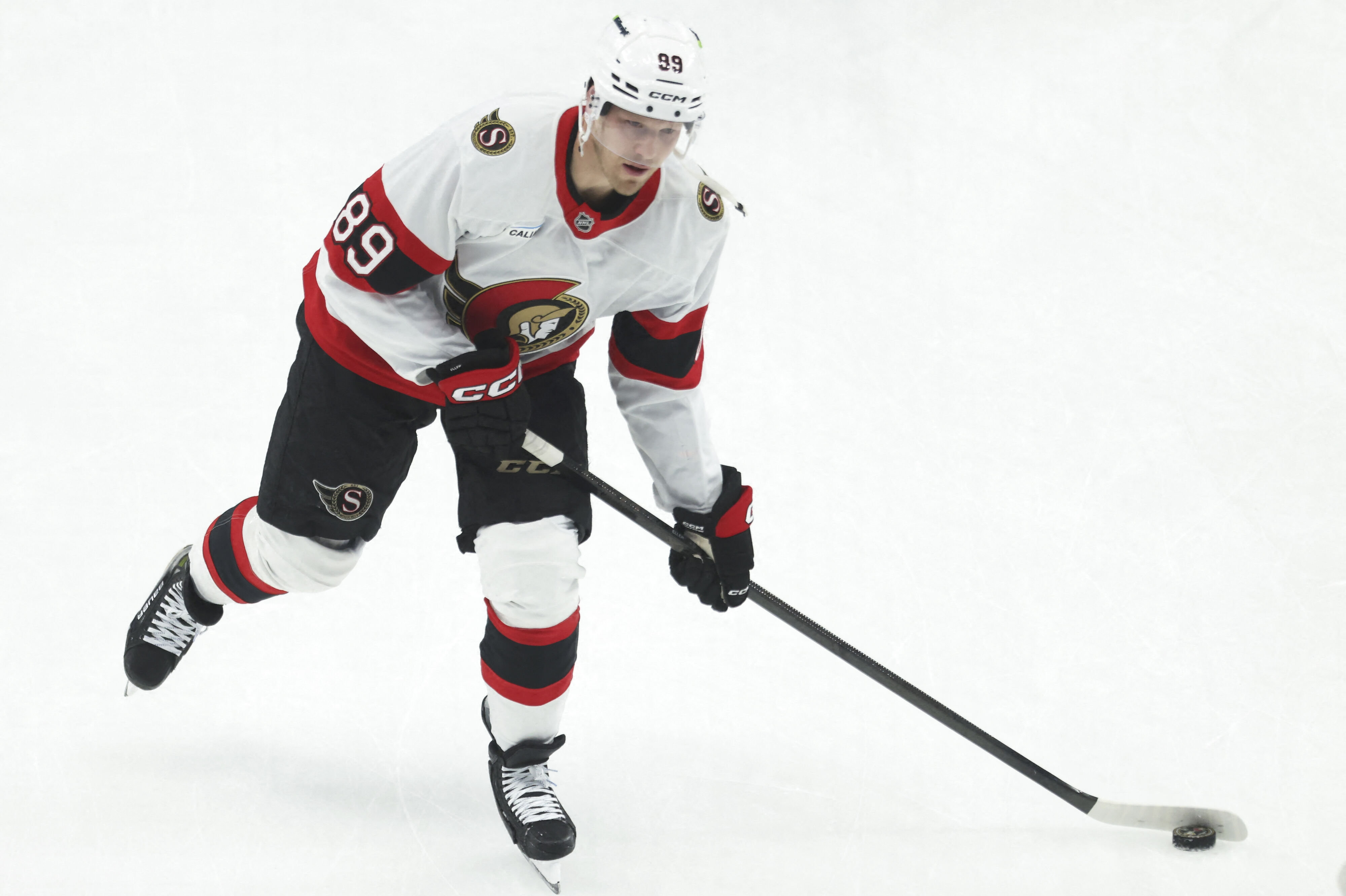 Lars Eller fra Ottawa Senators har spillet mange år i NHL. (Arkivfoto).