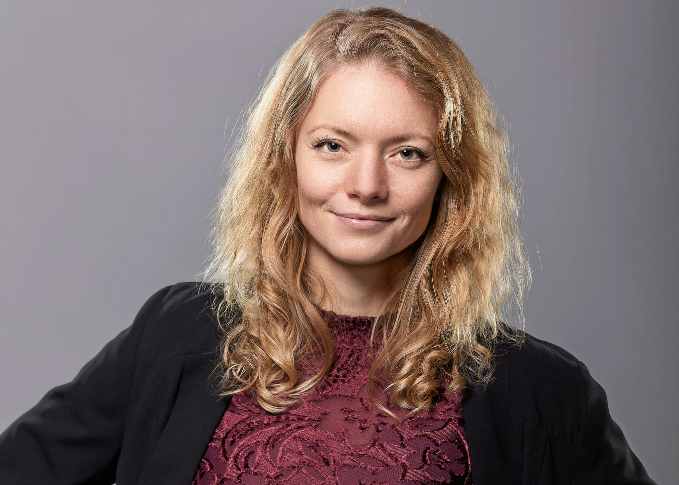 Neurospecialist Annika Spanggaard holdet foredraget 'De alenefødte tvillingers nervesystem' på Birkerød Bibliotek.