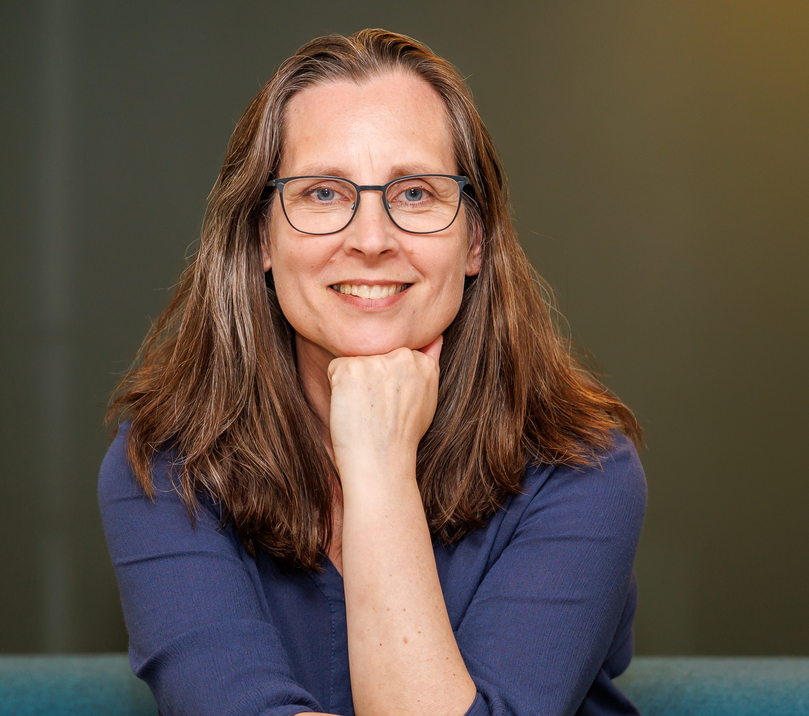Birgitte Jespersen gæster Brugsen i Høm.