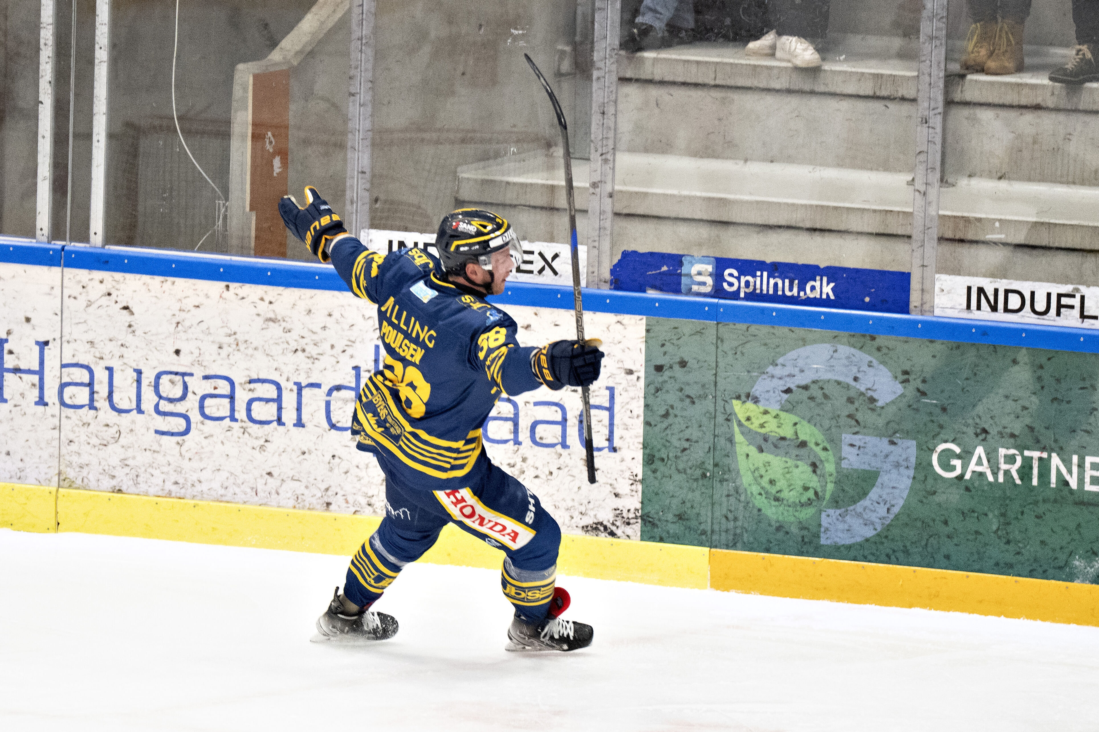 Morten Poulsen scorede tre gange i Hernings sejr over Rungsted. (Arkivfoto).