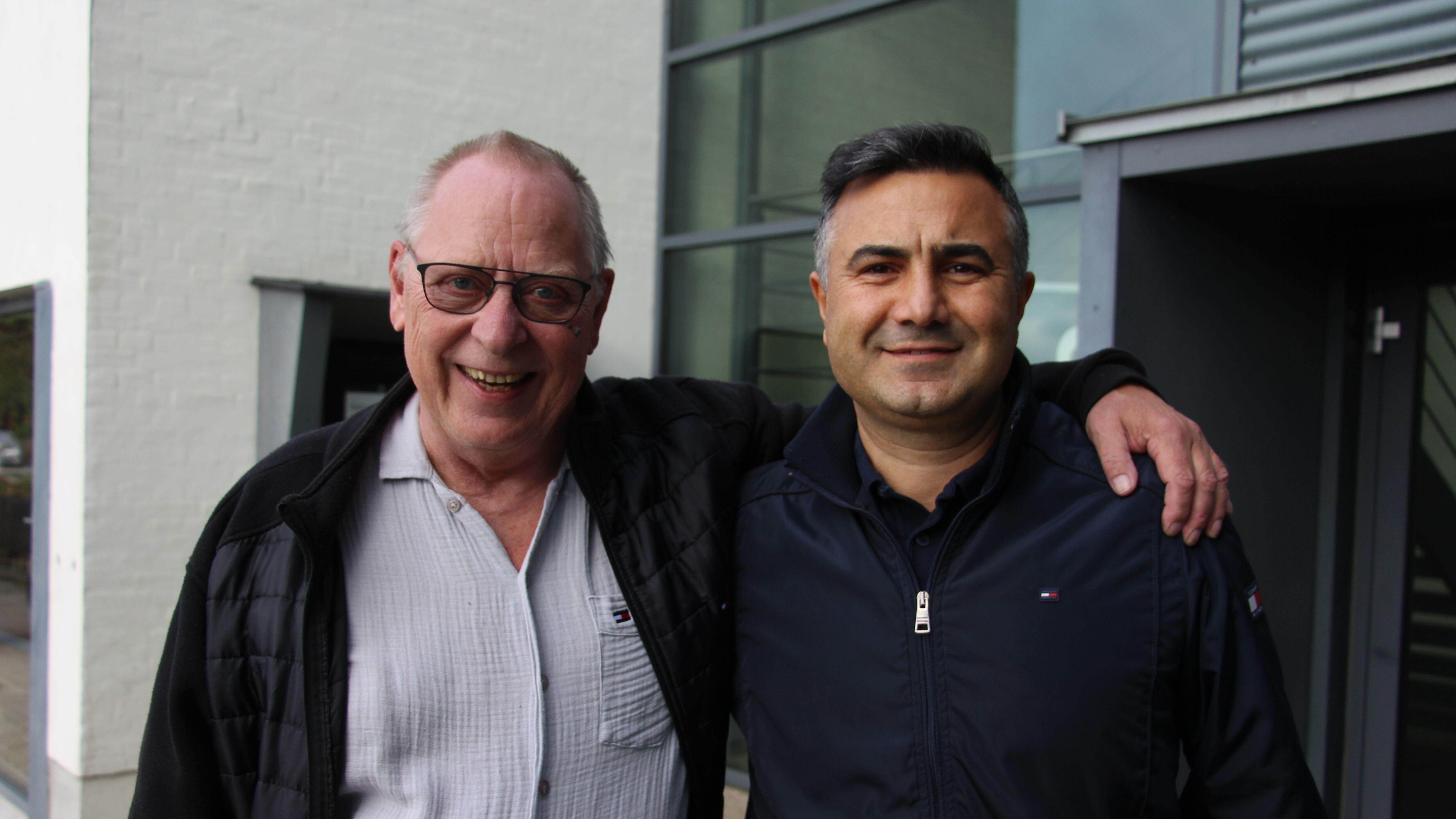 Tommy Lindegaard (Ø) og Süleyman Yücel (V).