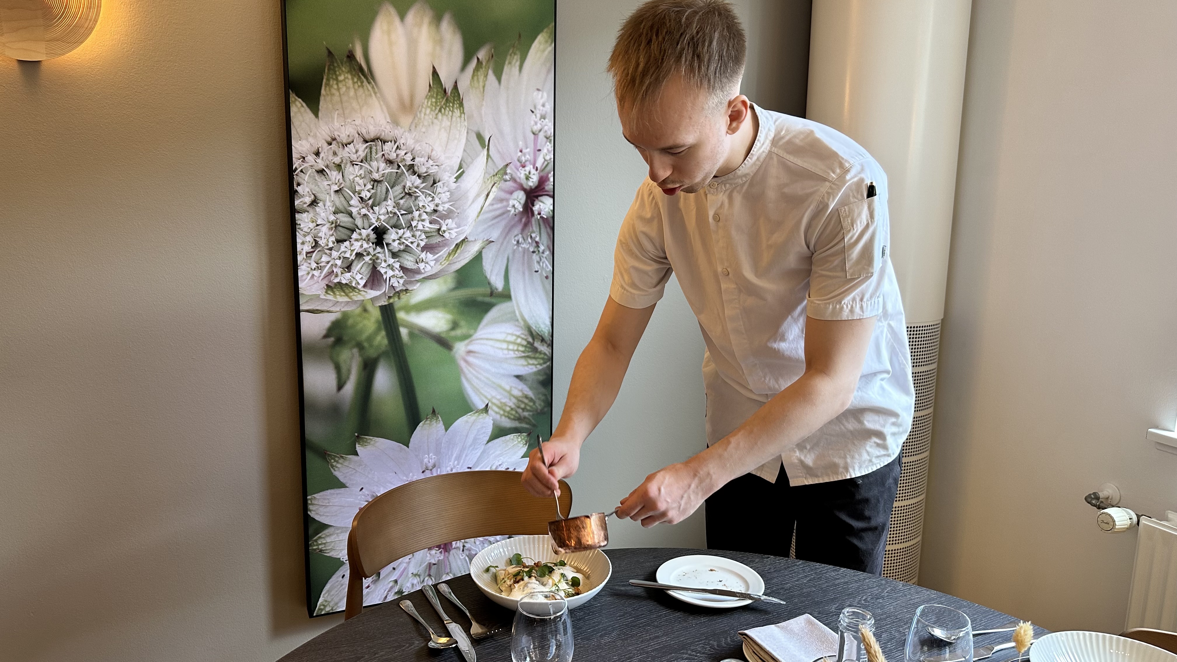 Martin Jensen er ny chefkok i Restaurant Krydderiet i Hotel Hillerød.