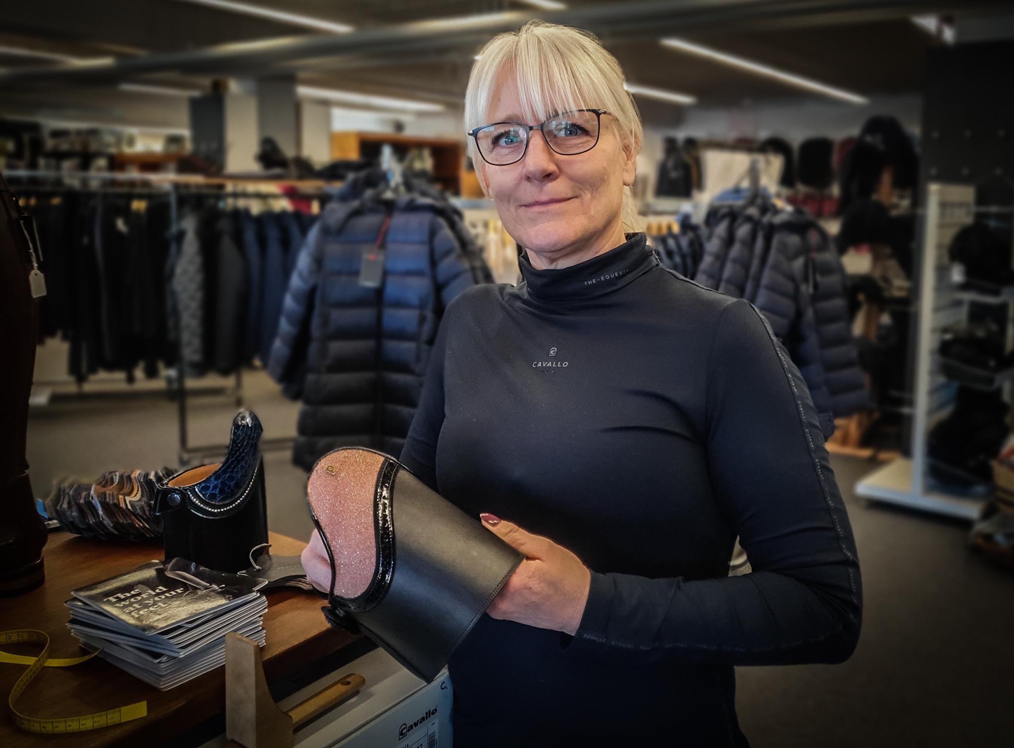 Pia Kielstrup vil gå nye veje med Heri Rideudstyr.