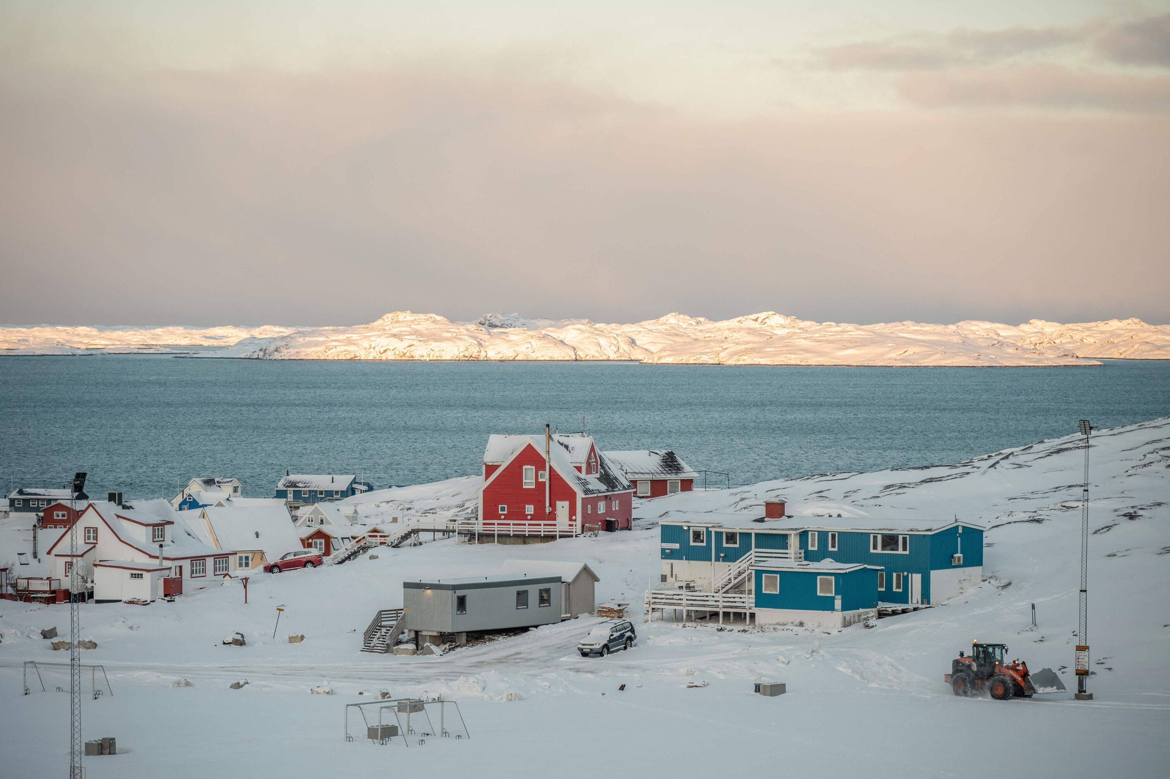 USA's præsident, Donald Trump, har natten til torsdag gentaget sit budskab om, at Grønland er et dårligt styret stykke is. (Arkivfoto).