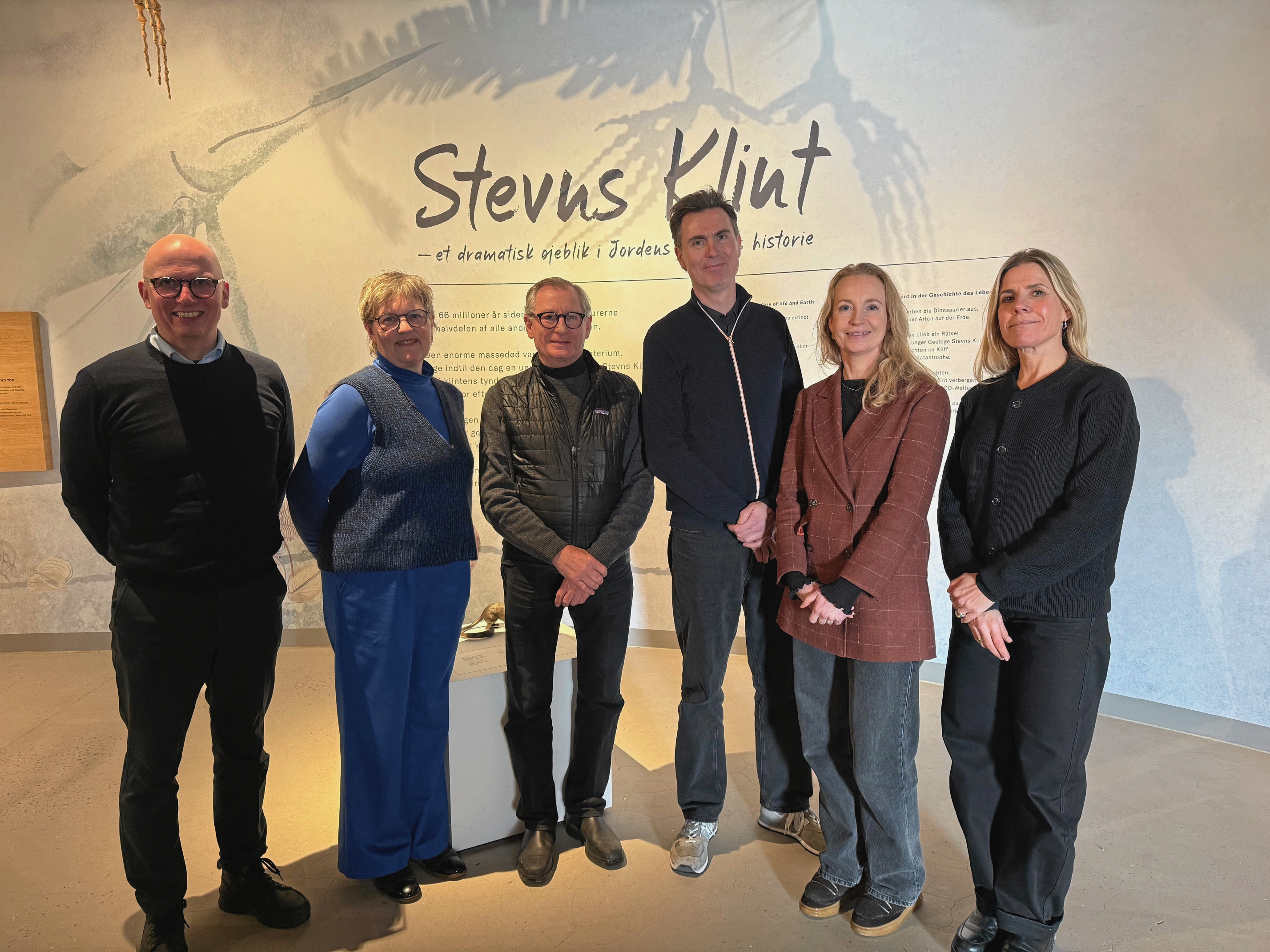 Strategiproces-teamet (fra venstre): Peter Dinesen, &Co., Mette Sandahl, Orange Elevator, Jørgen Horwitz og Rune Erbs Ledet, Stevns Klint Experience, Louise Örnfelt, Bureau Örnfelt og Anja Linnet, &Co.