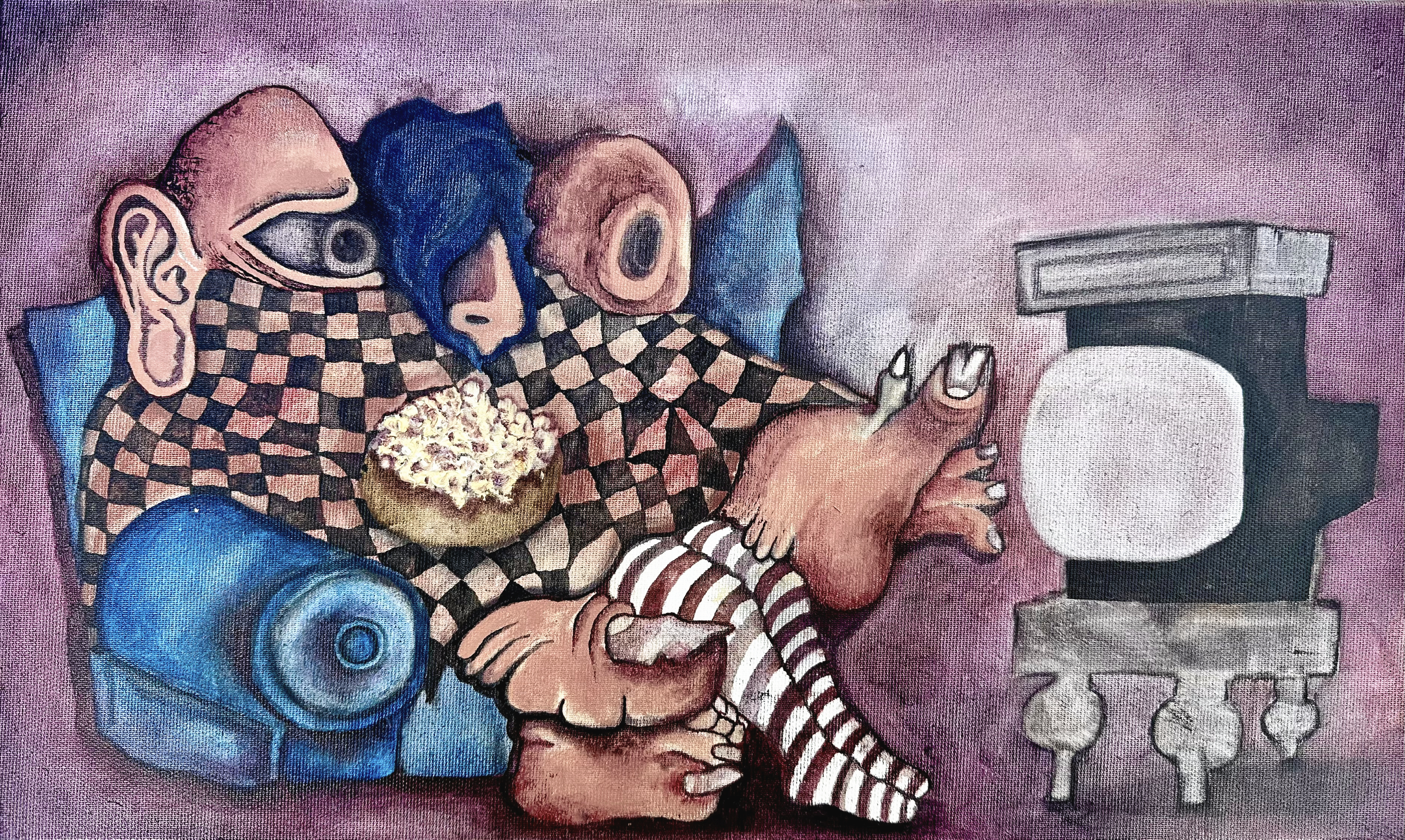 "3 Friends" hedder dette billede af Daniel Brophy, fra udstillingen.