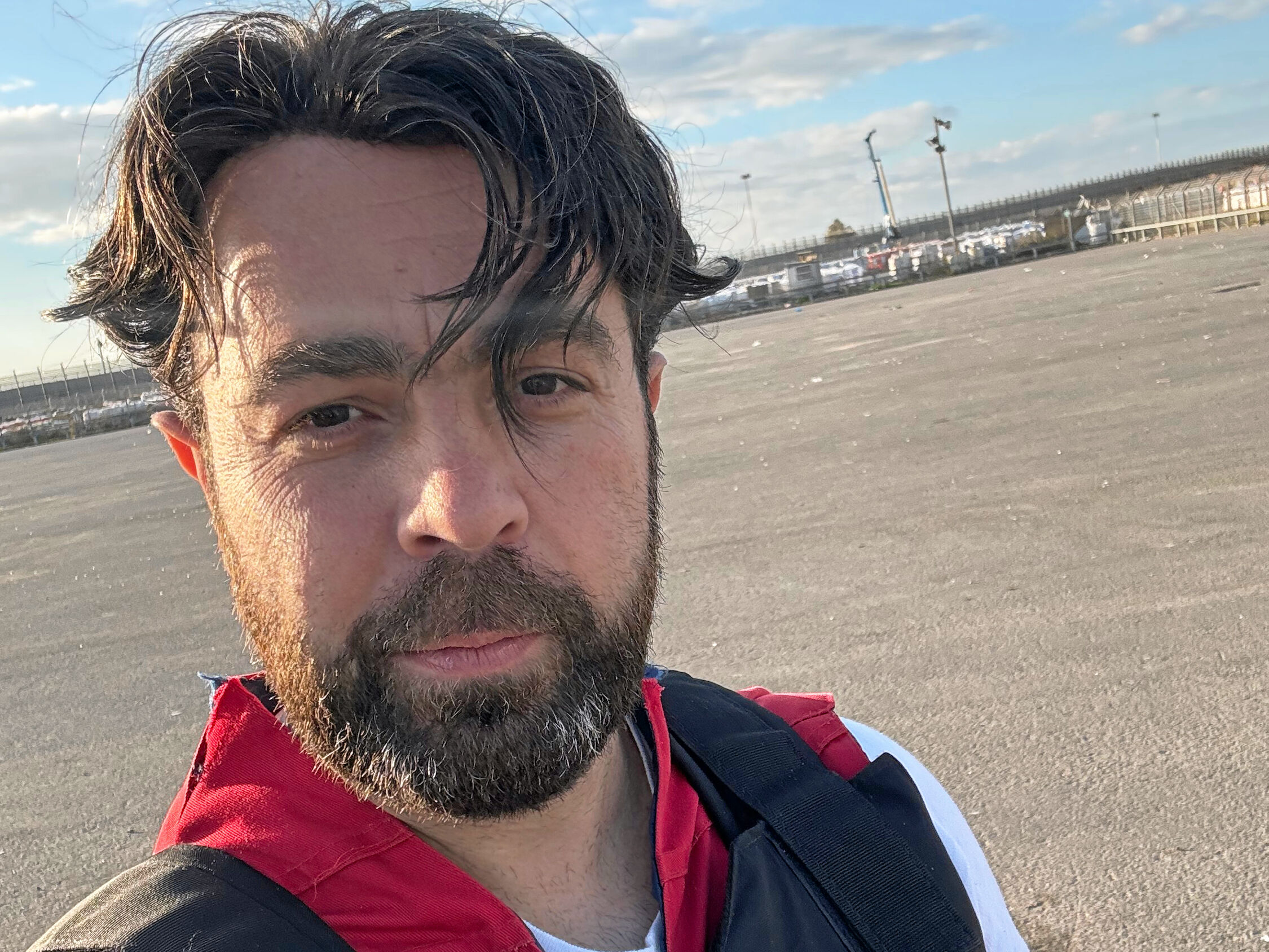 Ahmad Joumaa har arbejdet som nødhjælpskoordinator i Gaza. 21. april kan man på Albertslund Bibliotek høre hans beretning.