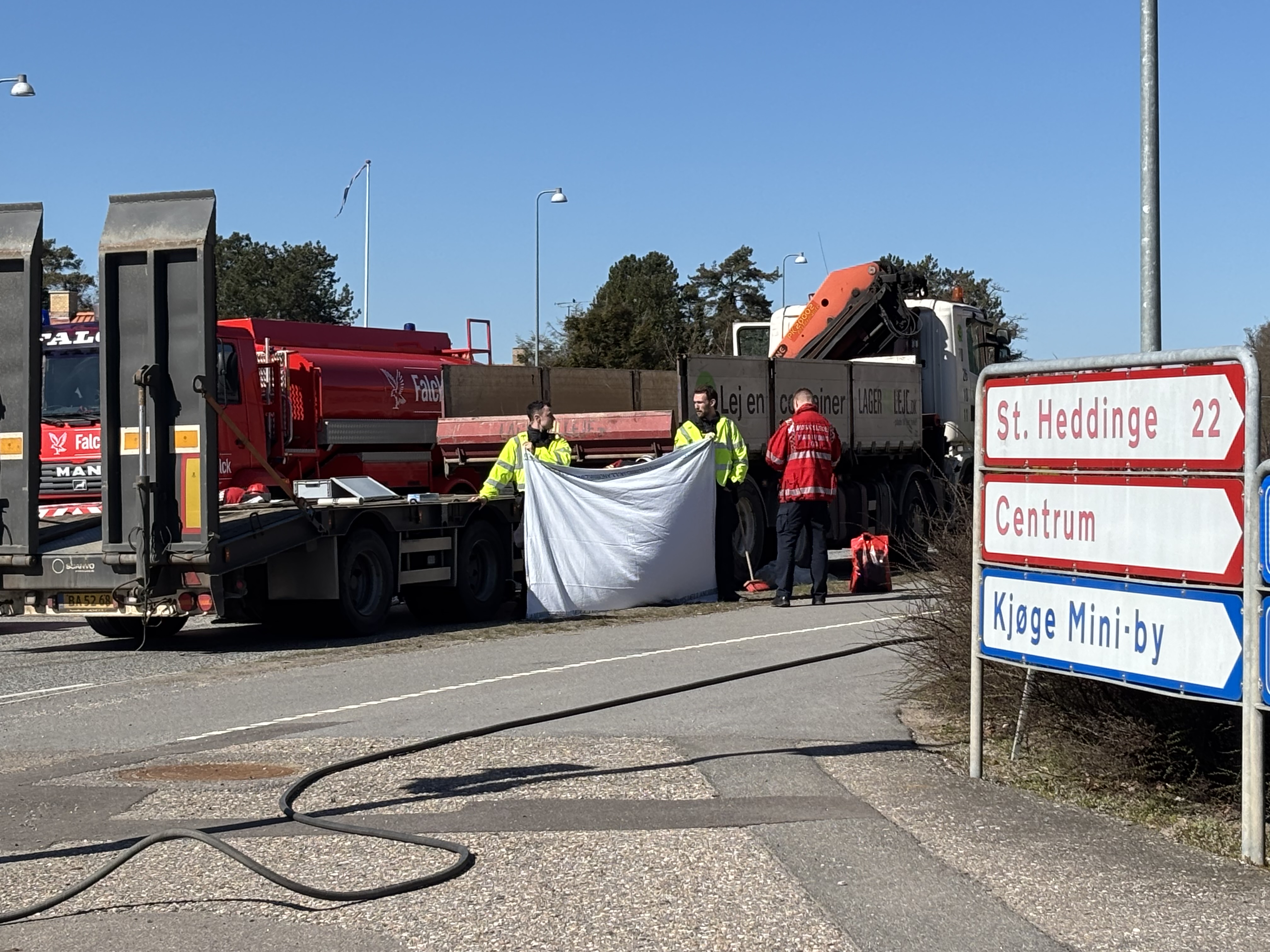 Dødsulykken skete i krydset ved Vordingborgvej/Marksvinget/Sdr. Viaduktvej/Ringvejen.
