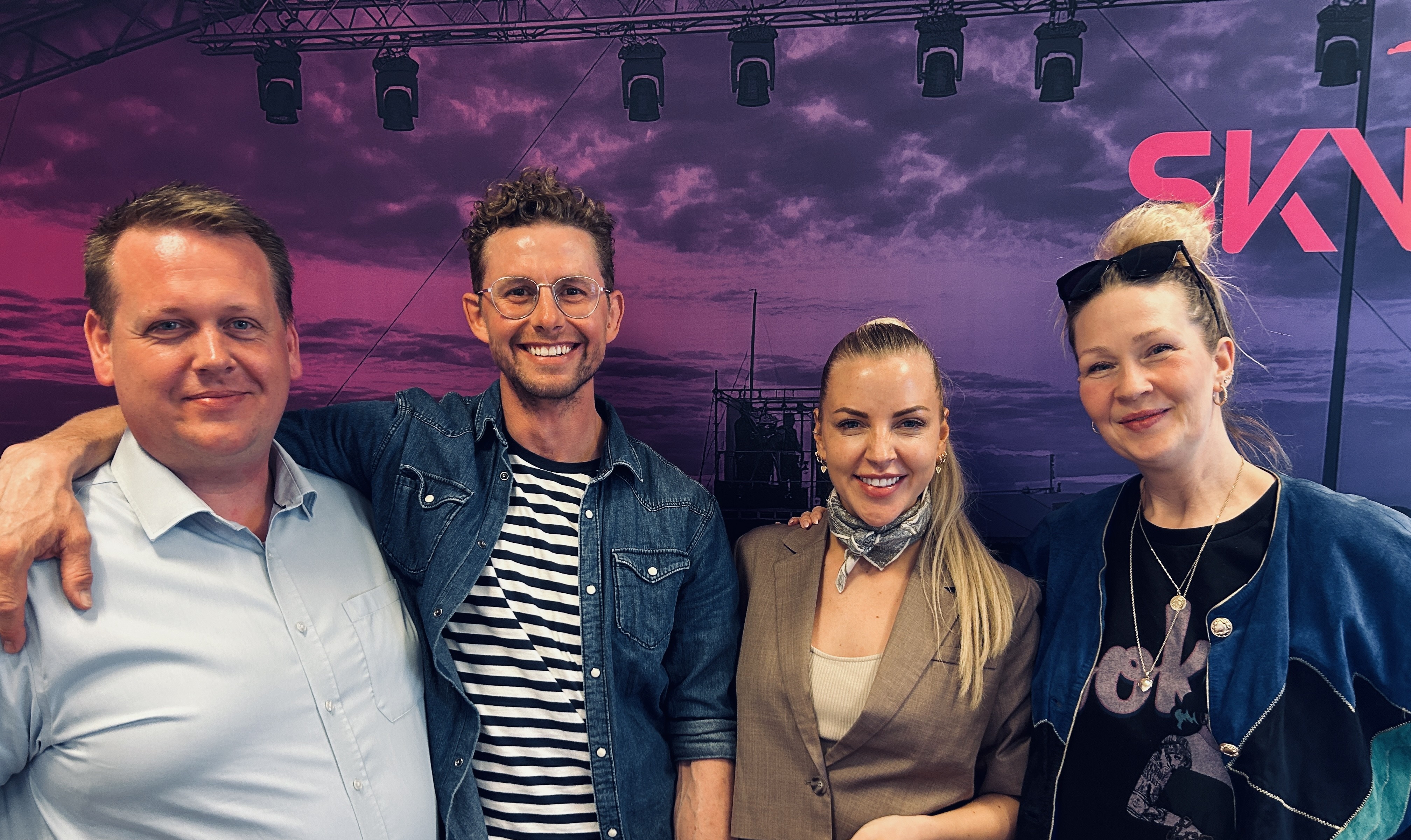 Morten Luplay, Simon Skov-Langfelt, Sofie Bendixen og Katrine Johnson er gået sammen om at tilbyde alternativer til alkohol på Skvulp. ller i blodet