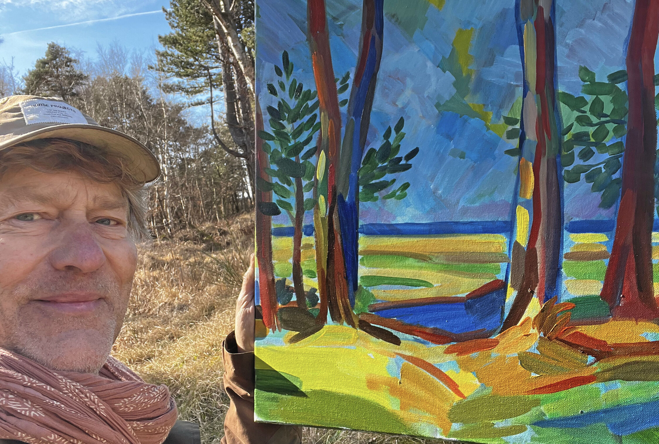 Kræsten Krum Byskov er inspireret af både byen og naturen i området.