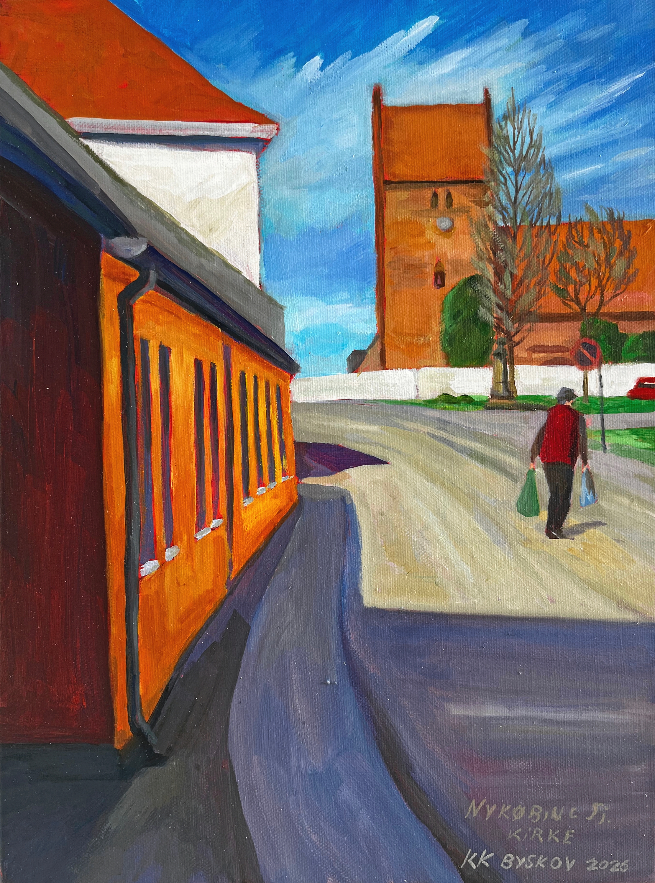 Nykøbing Sjælland Kirke, ifølge Kresten Krum Byskov. - Privat Nykøbing Sjælland Kirke, ifølge Kresten Krum Byskov.