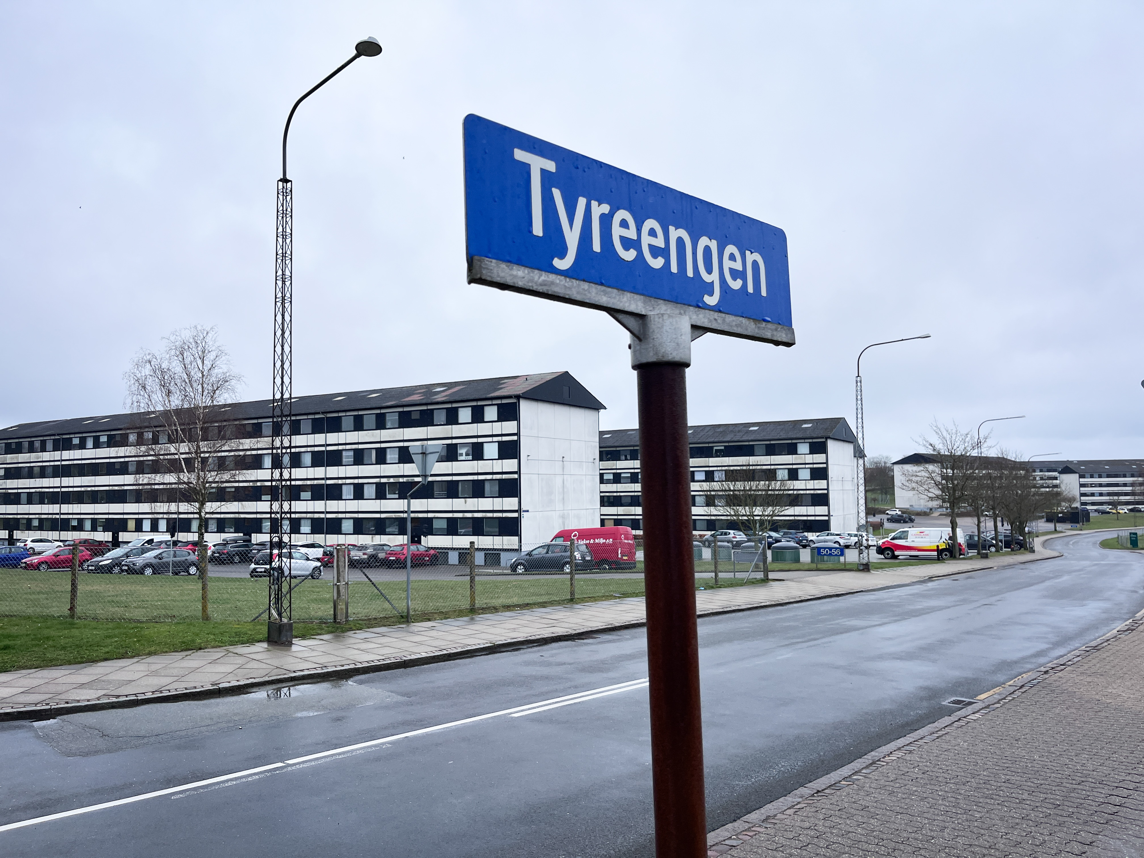 Der var adskillige ledige parkeringspladser, da Sjællandske Nyheder var forbi Tyreengen i Korsør en fredag først på eftermiddagen.