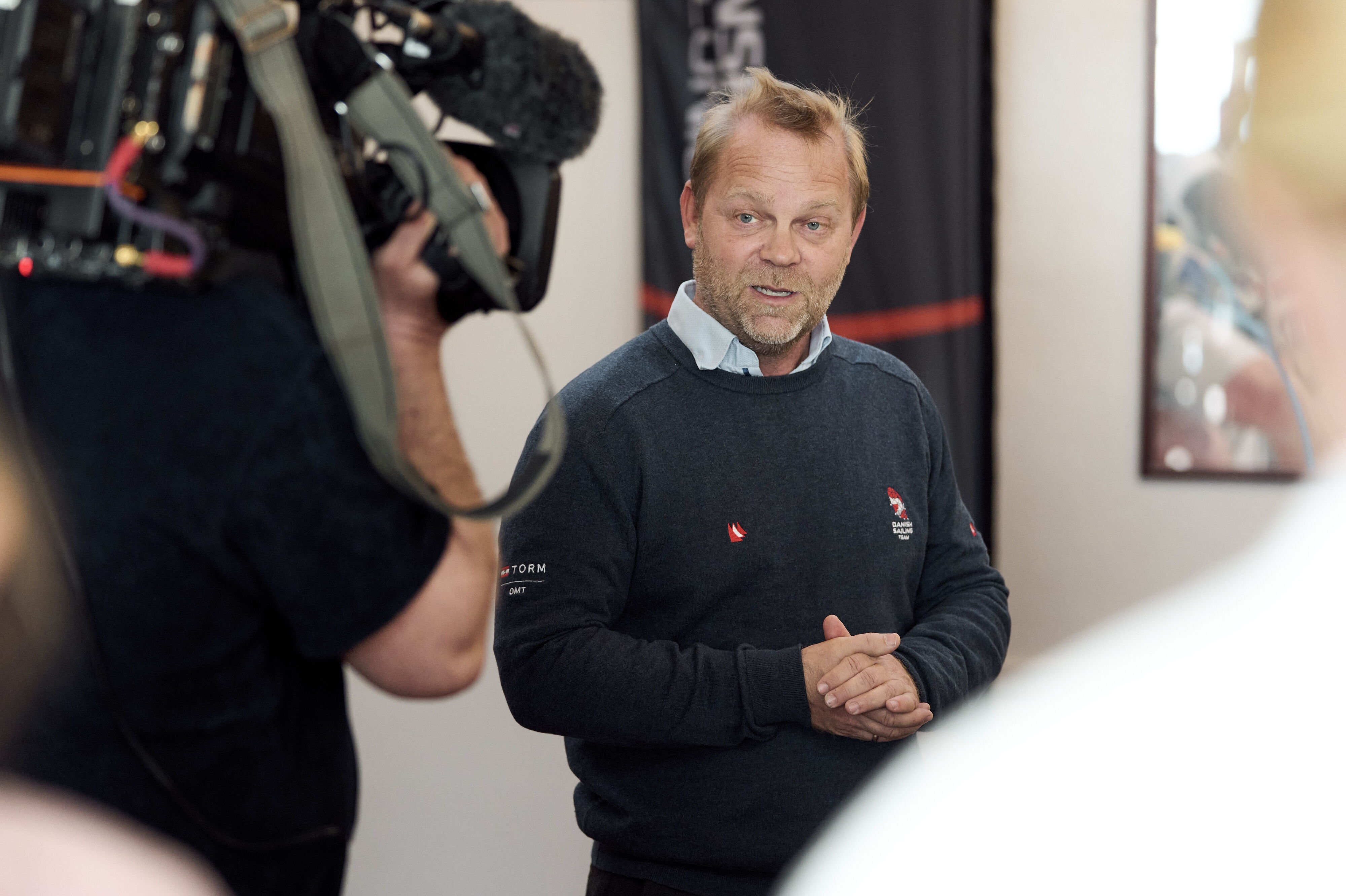 Anders Kristensen stemmer lørdag nej til et forslag om at lukke Rusland ind i varmen i europæiske sejlsportskonkurrencer. (Arkivfoto).