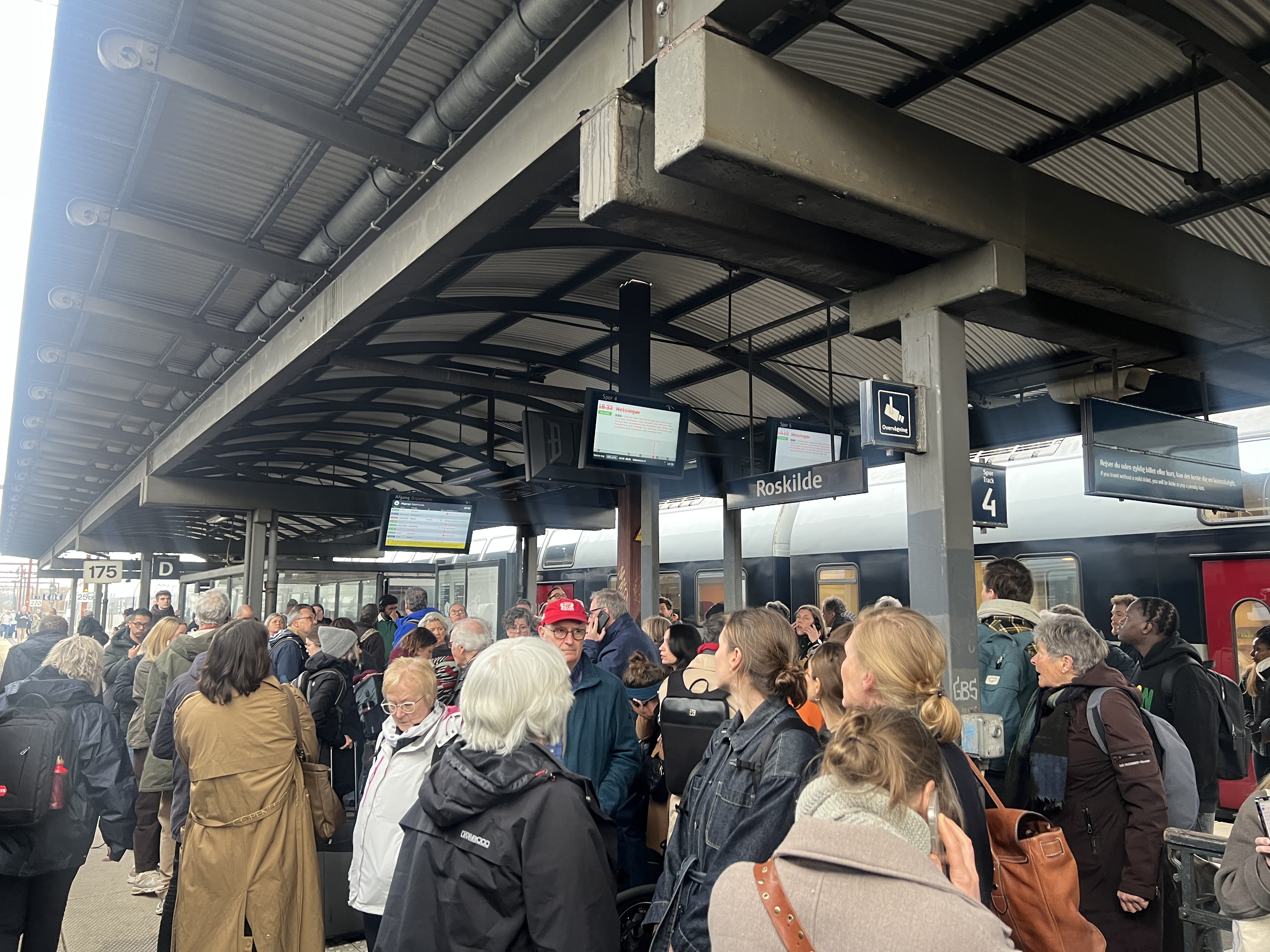 Roskilde Station har fået 216.000 påstigninger flere siden 2017.