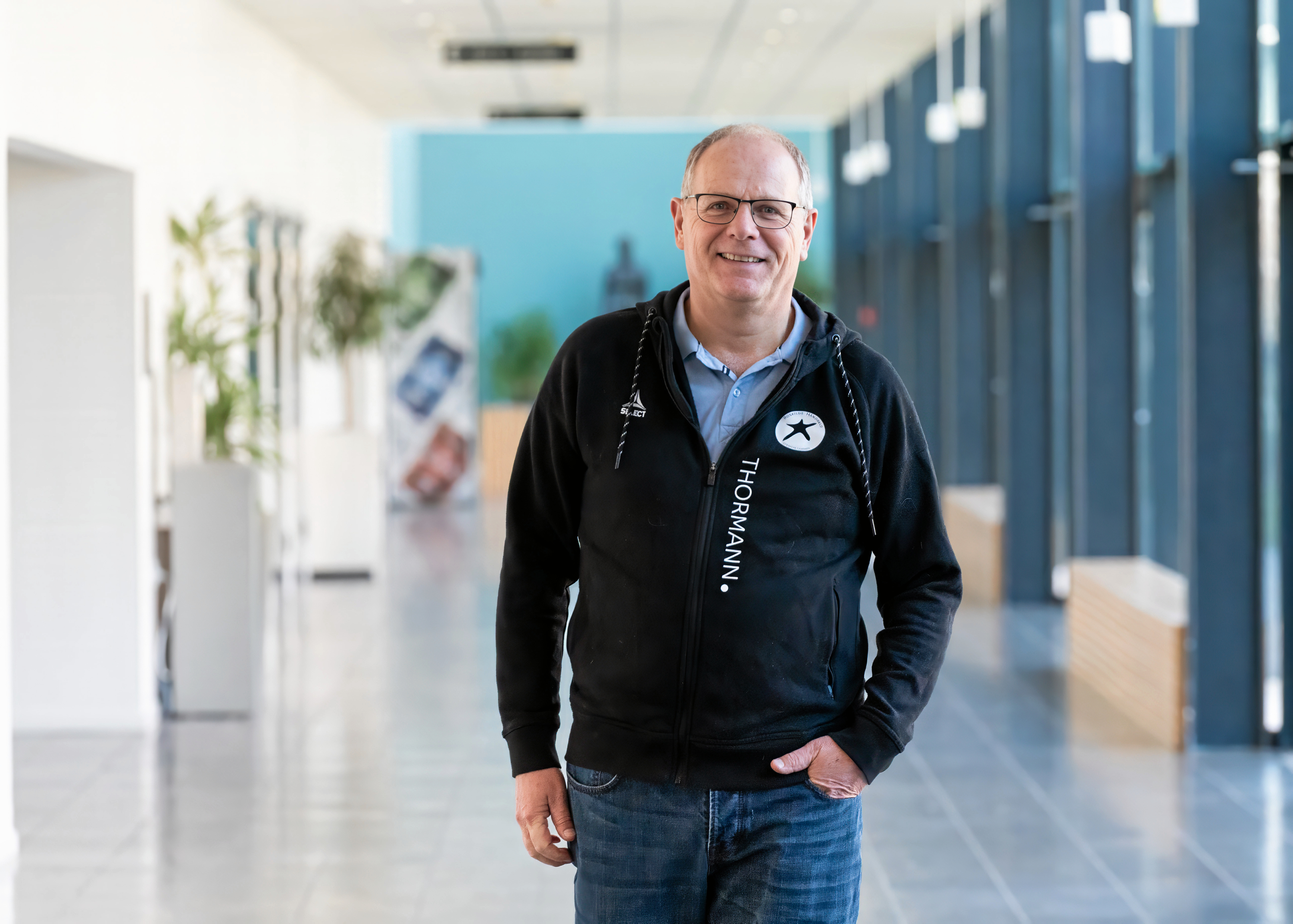 Jørn Blom er færdig med Nordsjælland Håndbold. Nu er fokus rettet mod Roskilde, hvor han her er fotograferet.