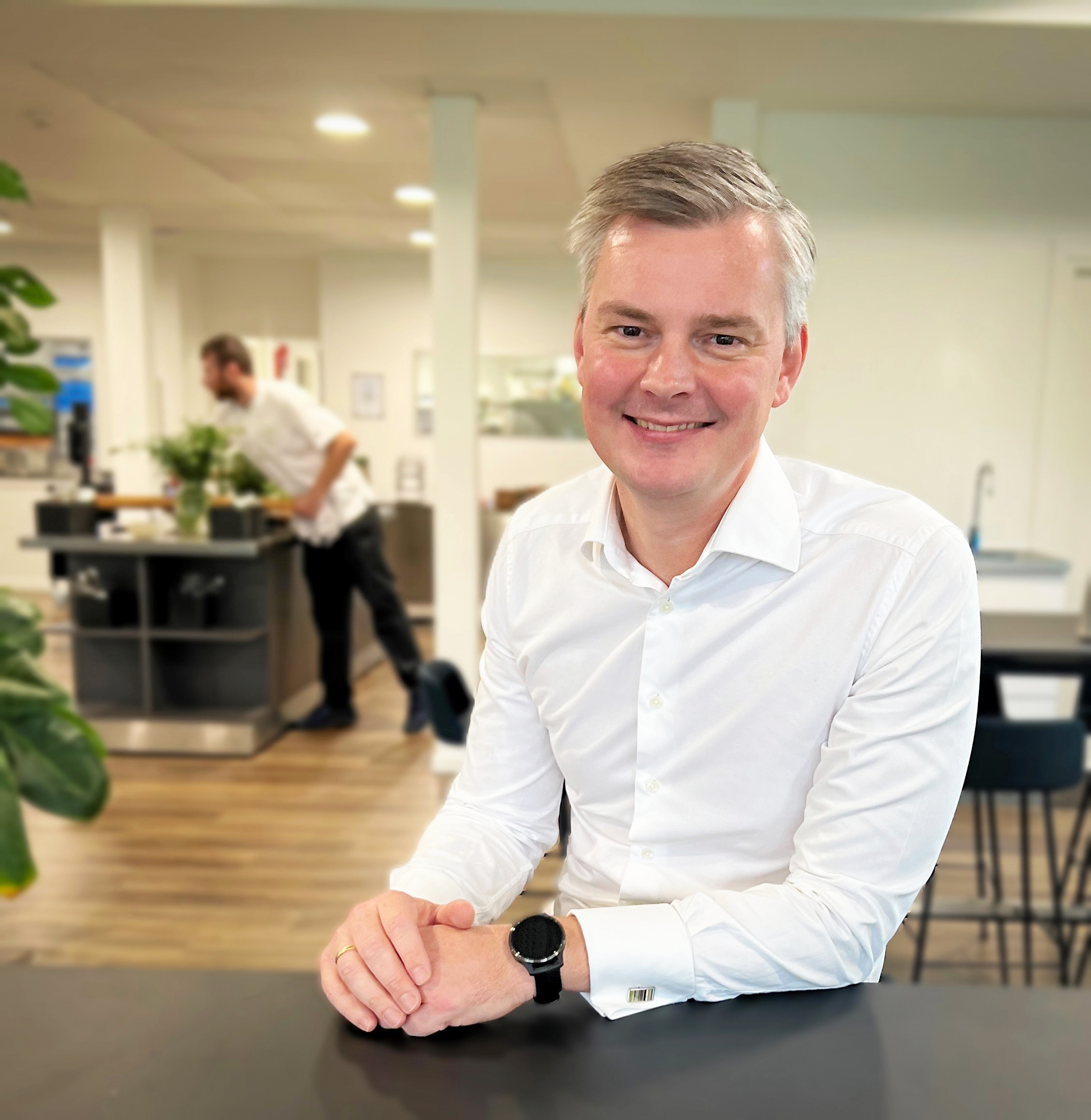 Administrerende direktør Henrik Luxhøj kan glæde sig over, at det går fremad for den store rengørings- og servicekoncern.