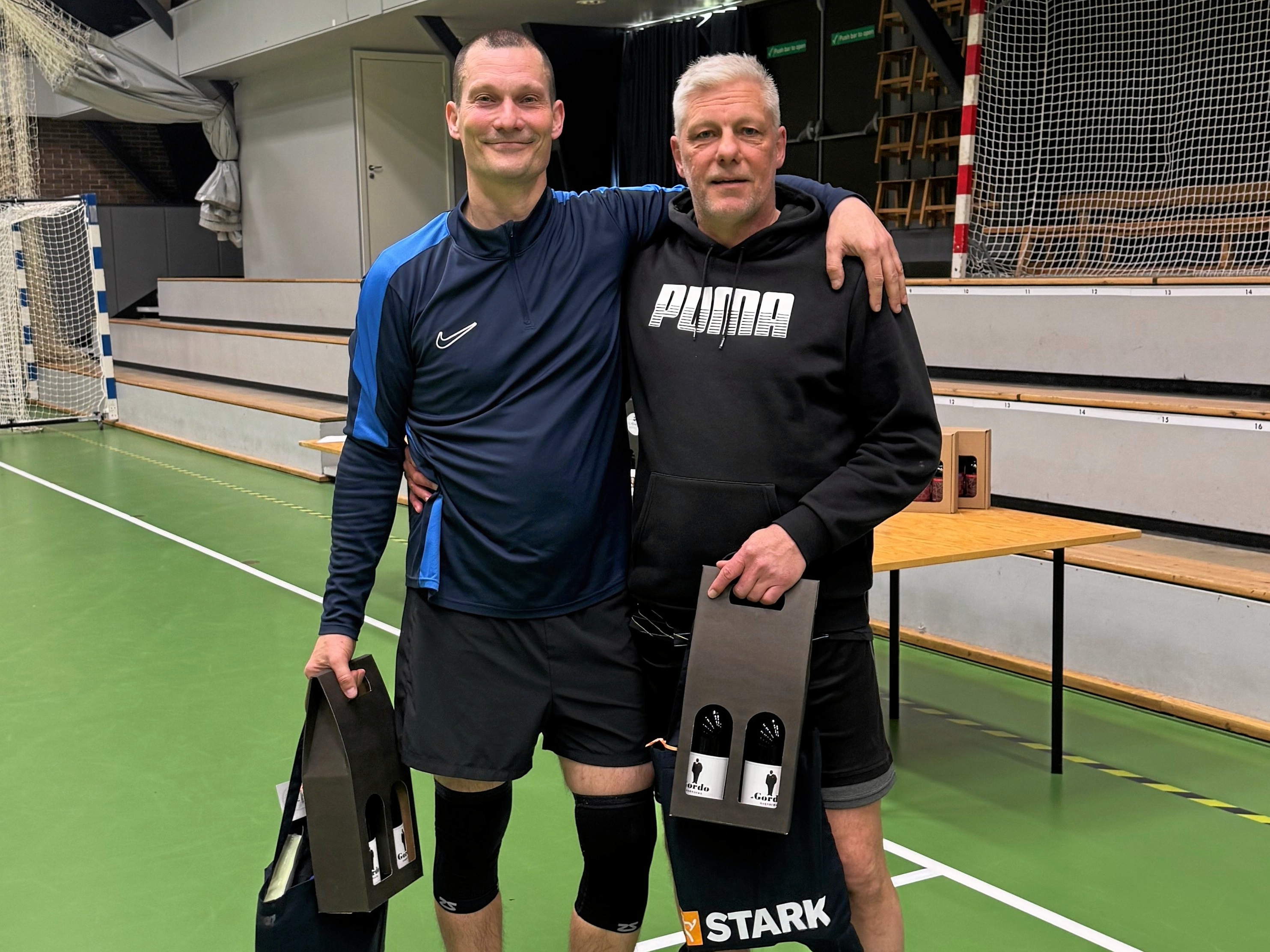 Ulrik Ekstrand og Jimmi Jørgensen - Halsnæsmestre i herredouble - Privat Ulrik Ekstrand og Jimmi Jørgensen - Halsnæsmestre i herredouble