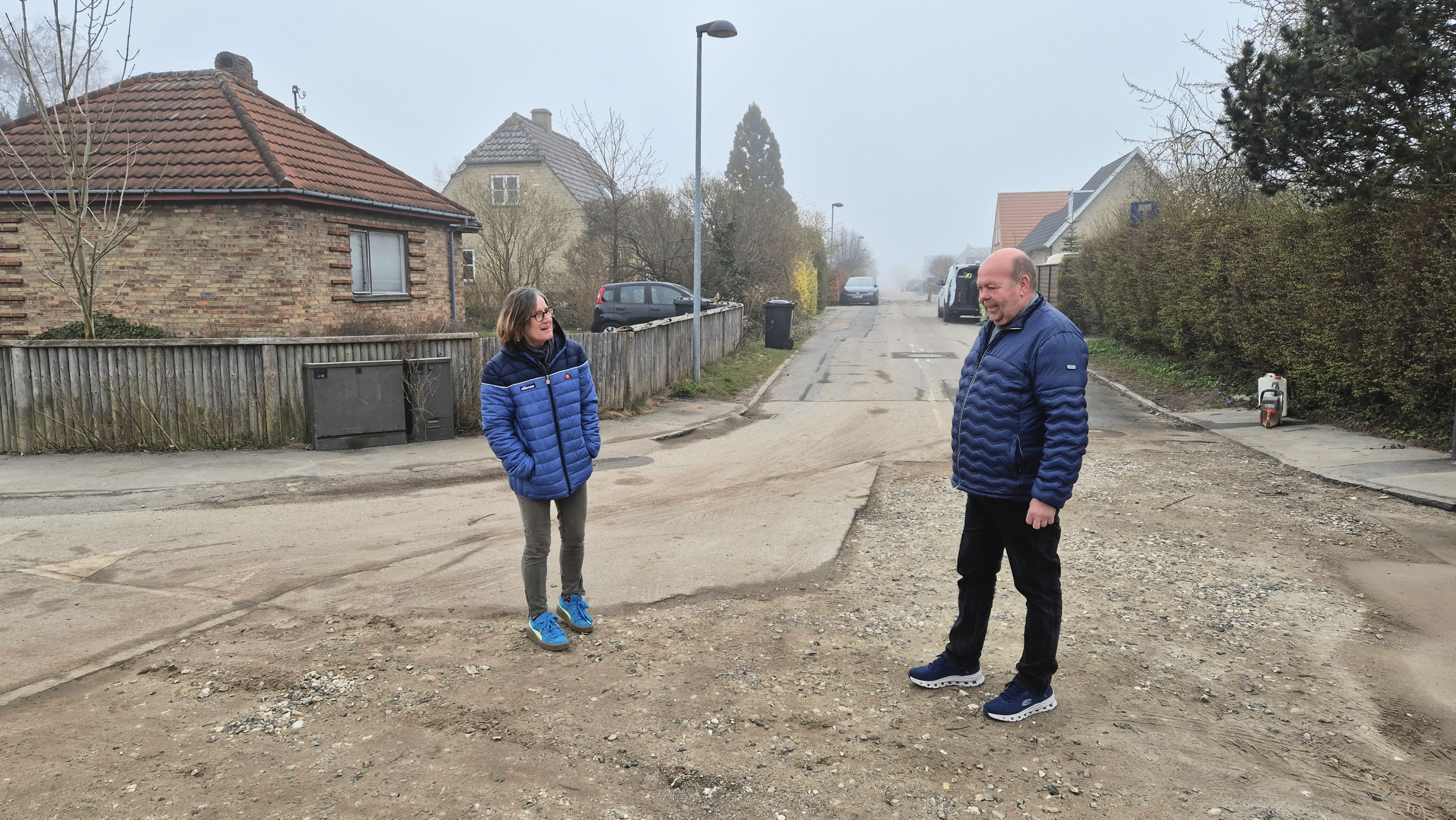 Beboerne i området ved Nylandsvej er efterhånden meget trætte af det langstrakte gravearbejde.