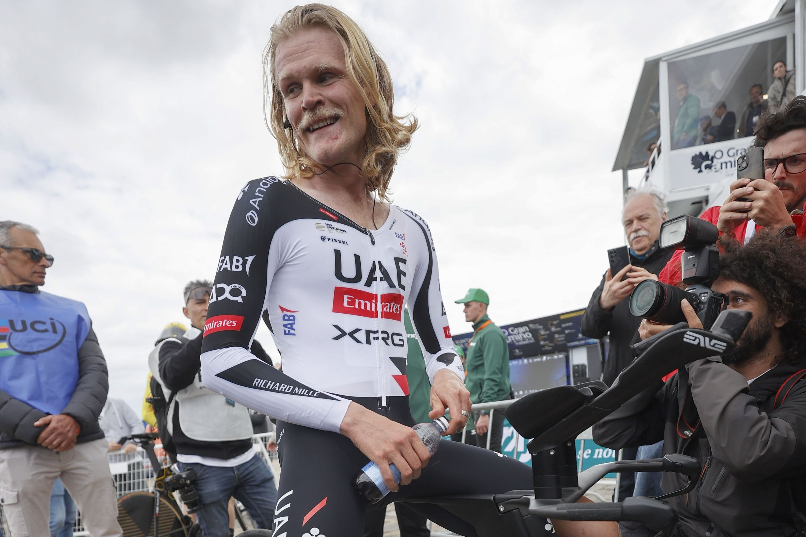 Julius Johansen mistede førertrøjen i O Gran Camiño.