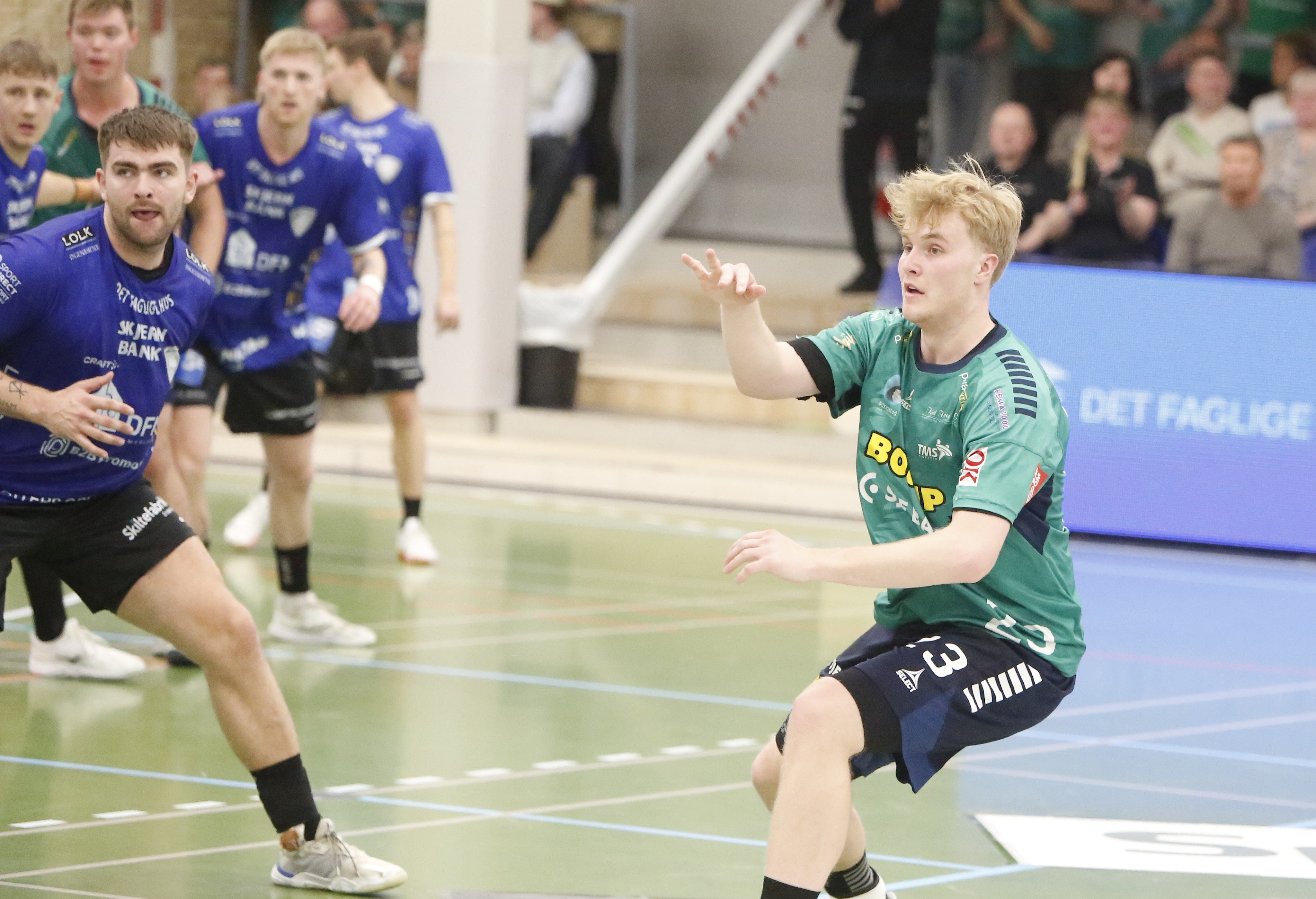 Ligaen, kvalspil: TMS Ringsted-Ribe/Esbjerg.