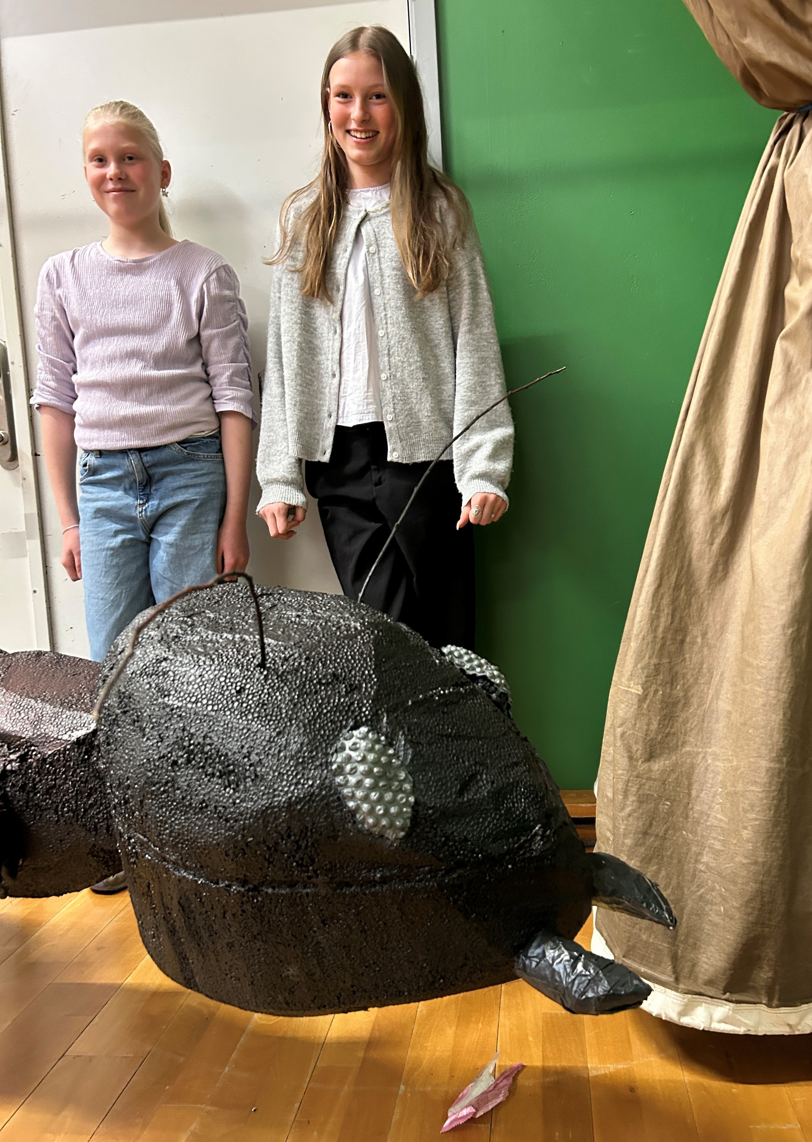 Cilia Lindberg Skovlykke Andersen og Josefine Kirk Stobbe har skabt en helt særlig myre.