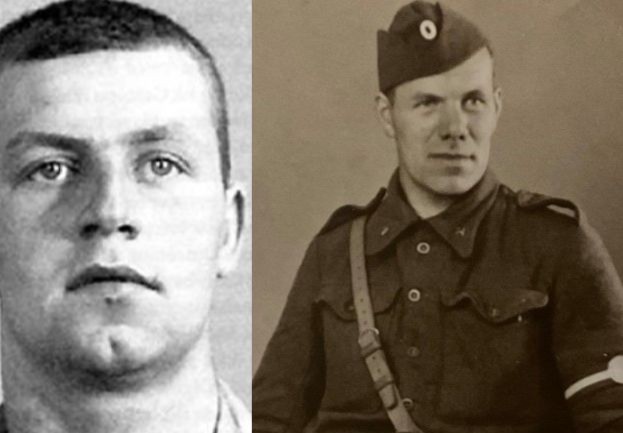 Nazi-sympatisøren John Kolling (t.v.) var ikke mere end 19 år gammel, da han skød kommunisten Arne Reffstrup i maven i august 1944. Nu kommer deres historie