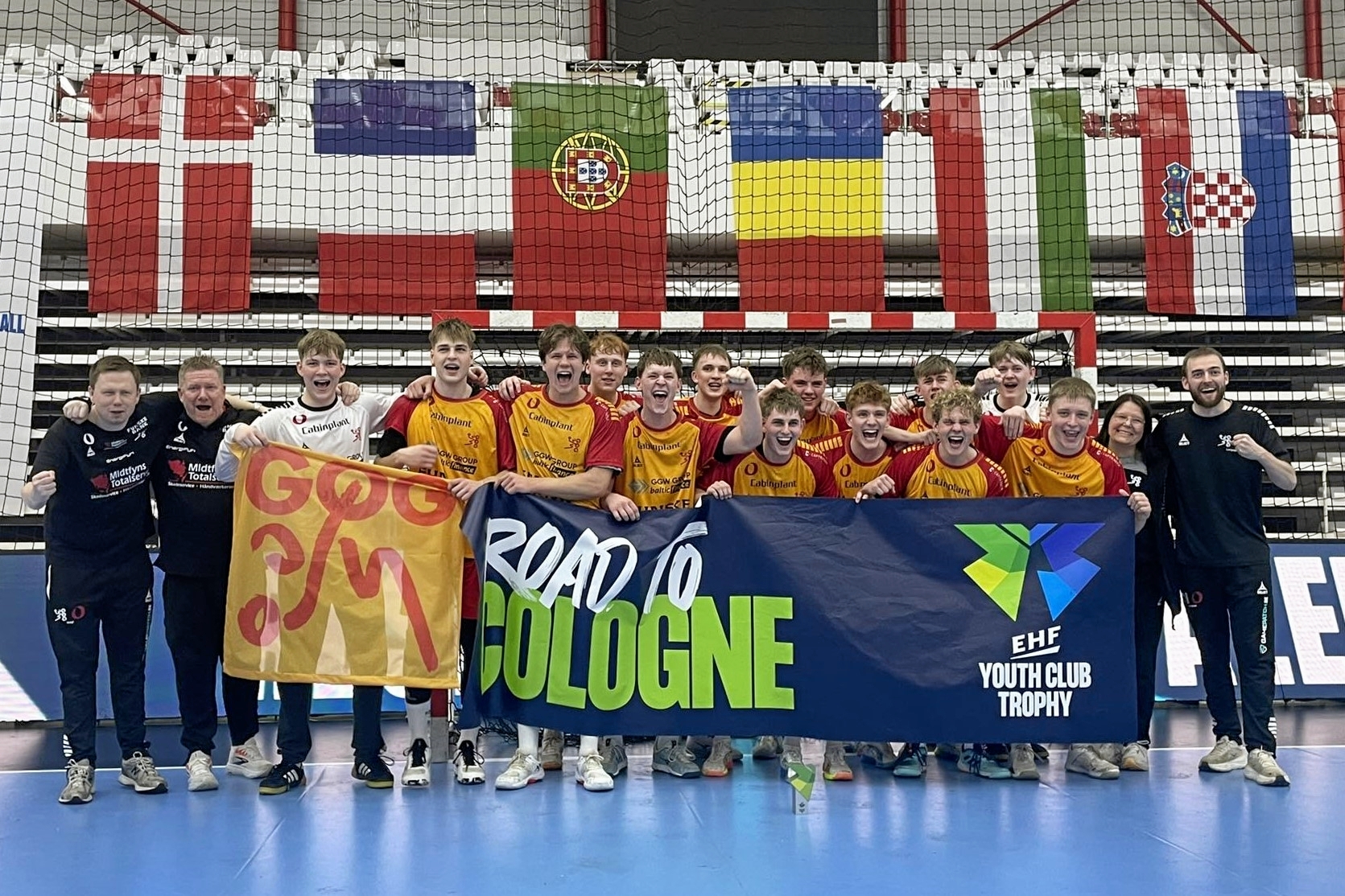 GOG er et af finaleholdene, når DM i håndbold for U17 skal afgøres i Roskilde Kongres- og Idrætscenter. - Presse GOG er et af finaleholdene, når DM i håndbold for U17 skal afgøres i Roskilde Kongres- og Idrætscenter.