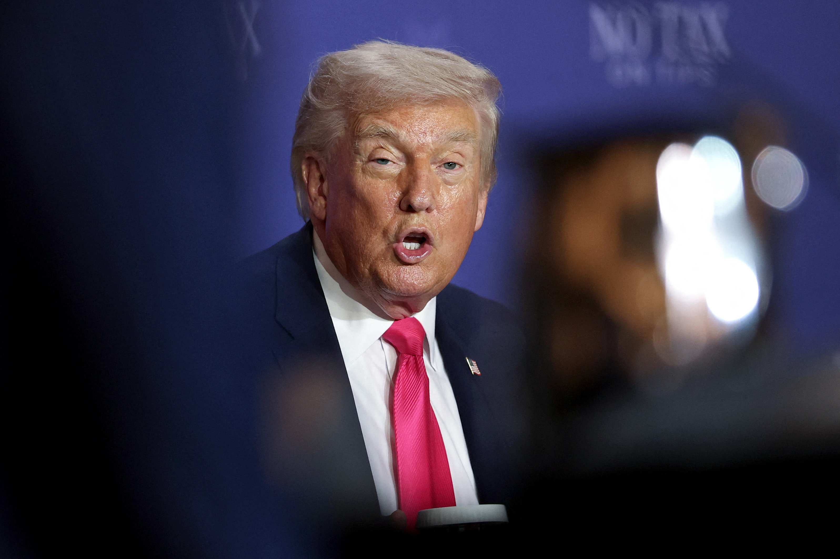 Ifølge USA's præsident, Donald Trump, er en fredsaftale med Iran tæt på. (Arkivfoto).