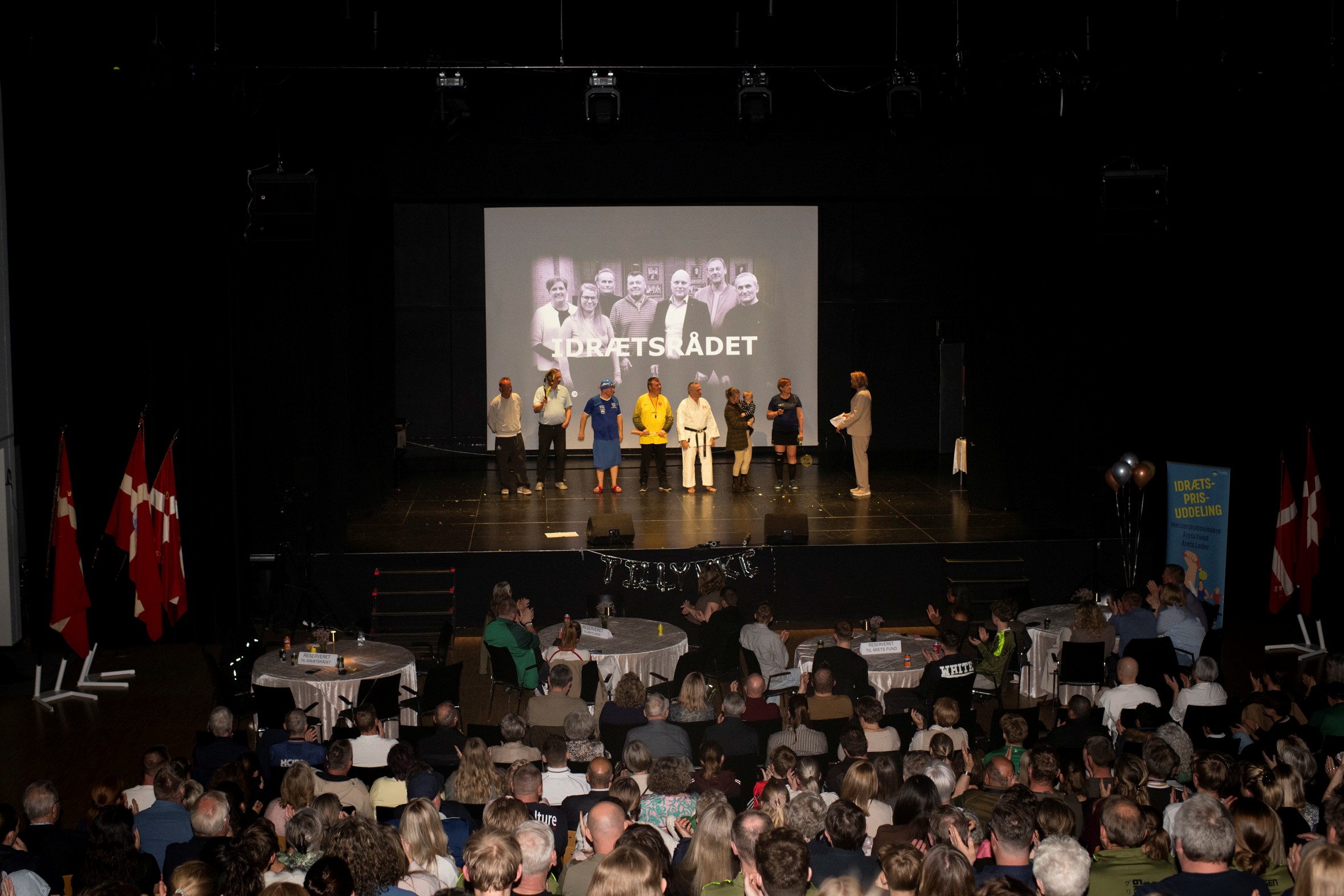 Årets idrætspriser blev uddelt i Gribskov Kultursal fredag aften.