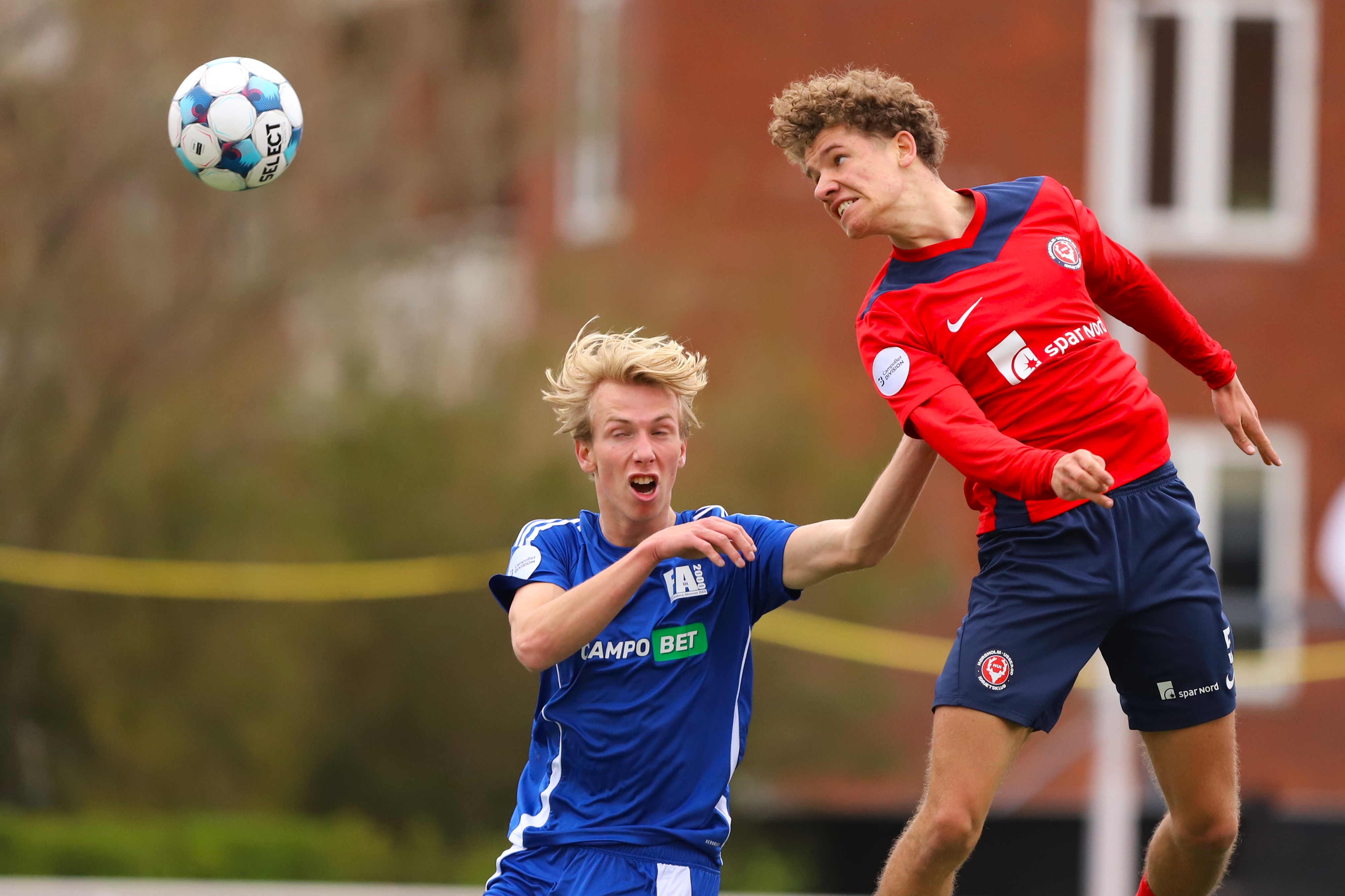 Sander Lauesen var tæt på et par gange for Hørsholm-Usserød, men det var noget andet, der tog fokus i kampen mod FA2000.