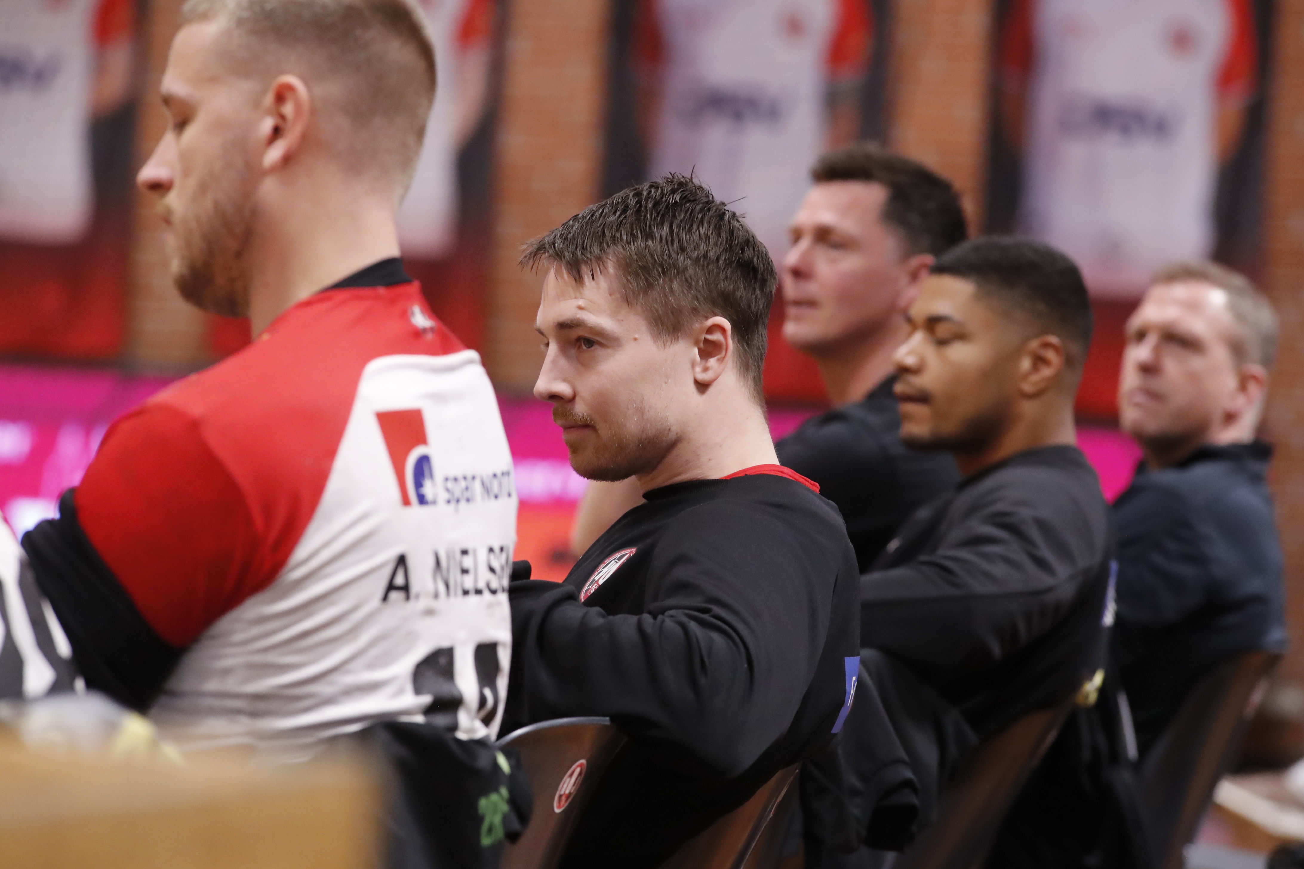 Michael Damgaard kiggede på hele kampen, da HØJ mødte Ribe-Esbjerg.