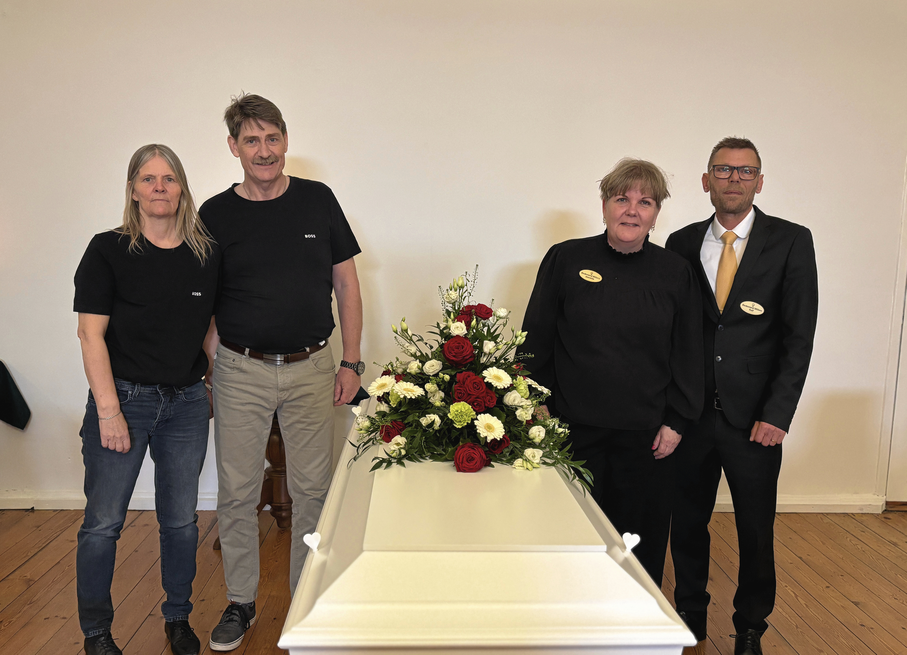 Pernille og Lars Svare Michaelsen har indledt nyt samarbejde med lokale om borgerlige bisættelser og begravelser i Bethesdakirken i Kalundborg.