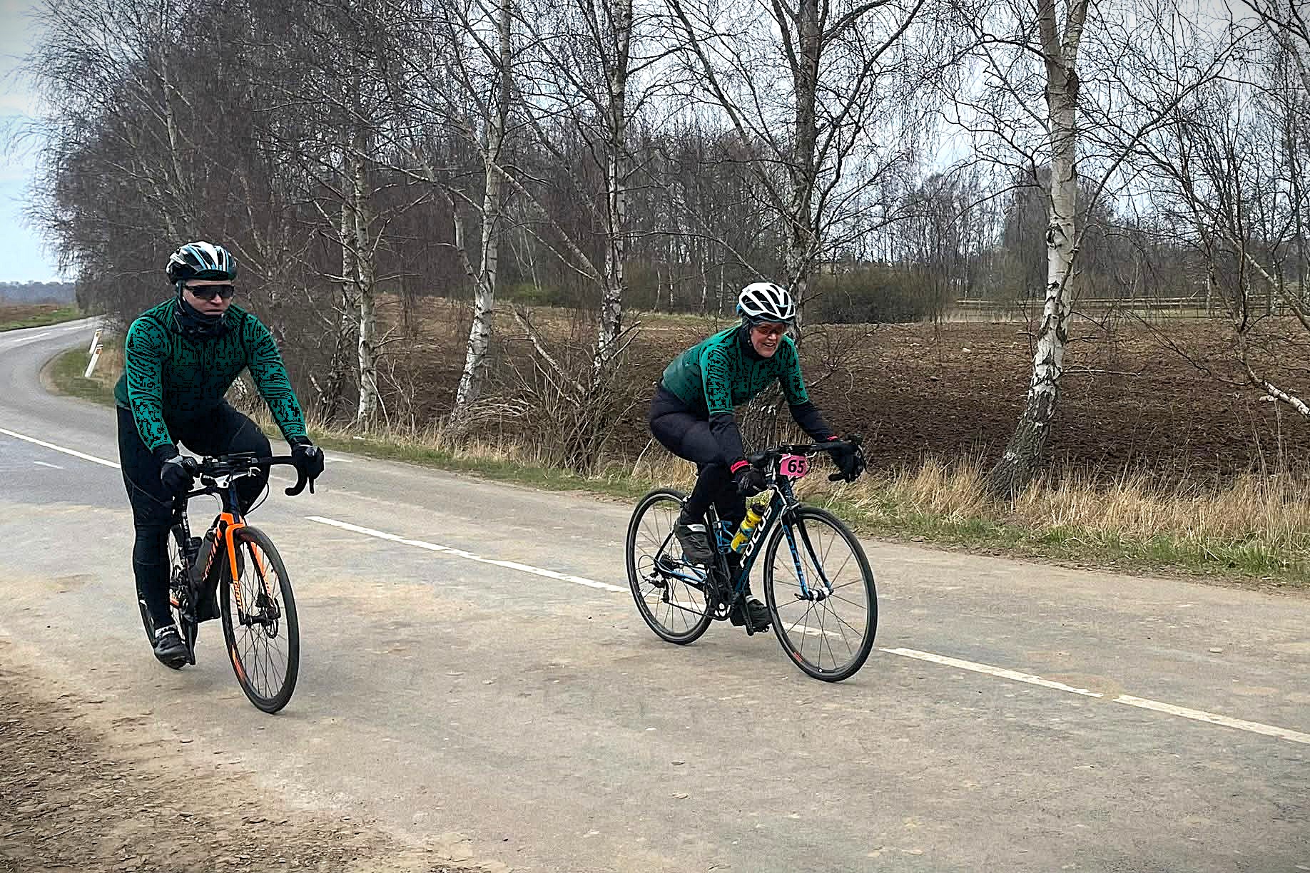 Den lokale cykelklub skød sæsonen i gang forleden.