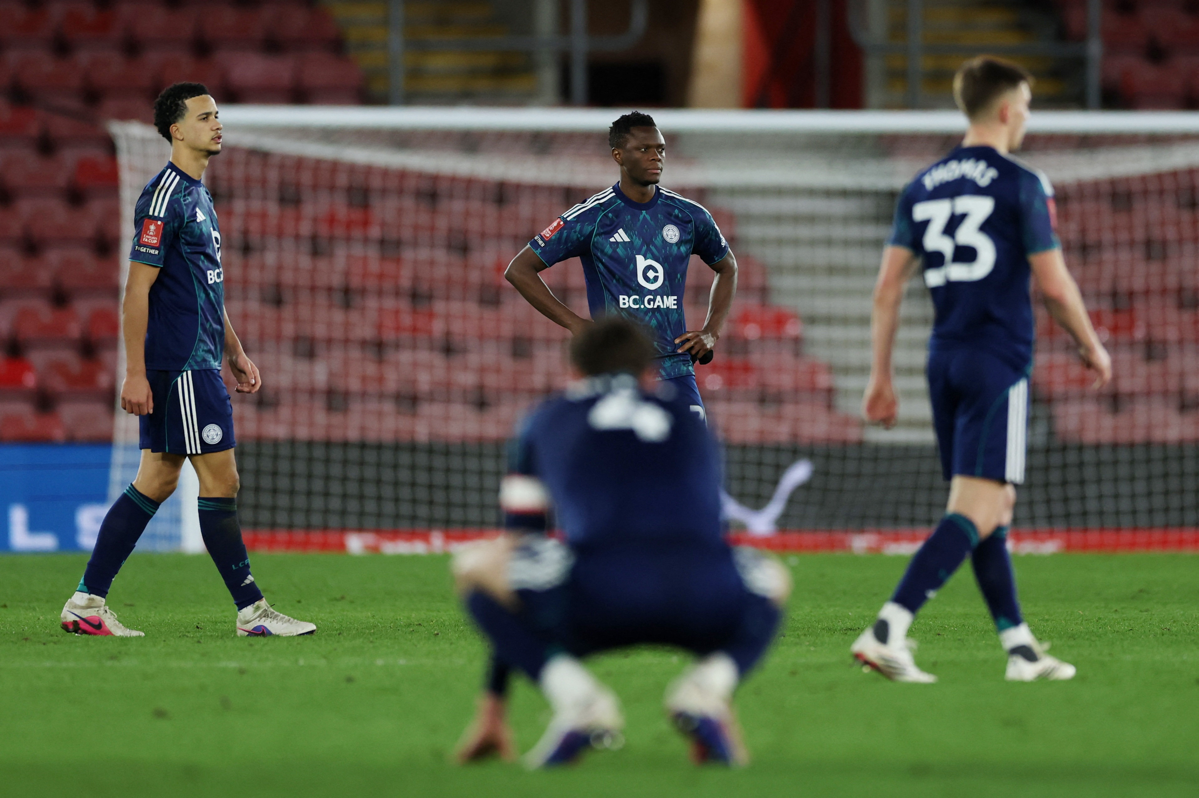 Der har ikke været meget at grine ad for Leicester-spillerne de senere år.