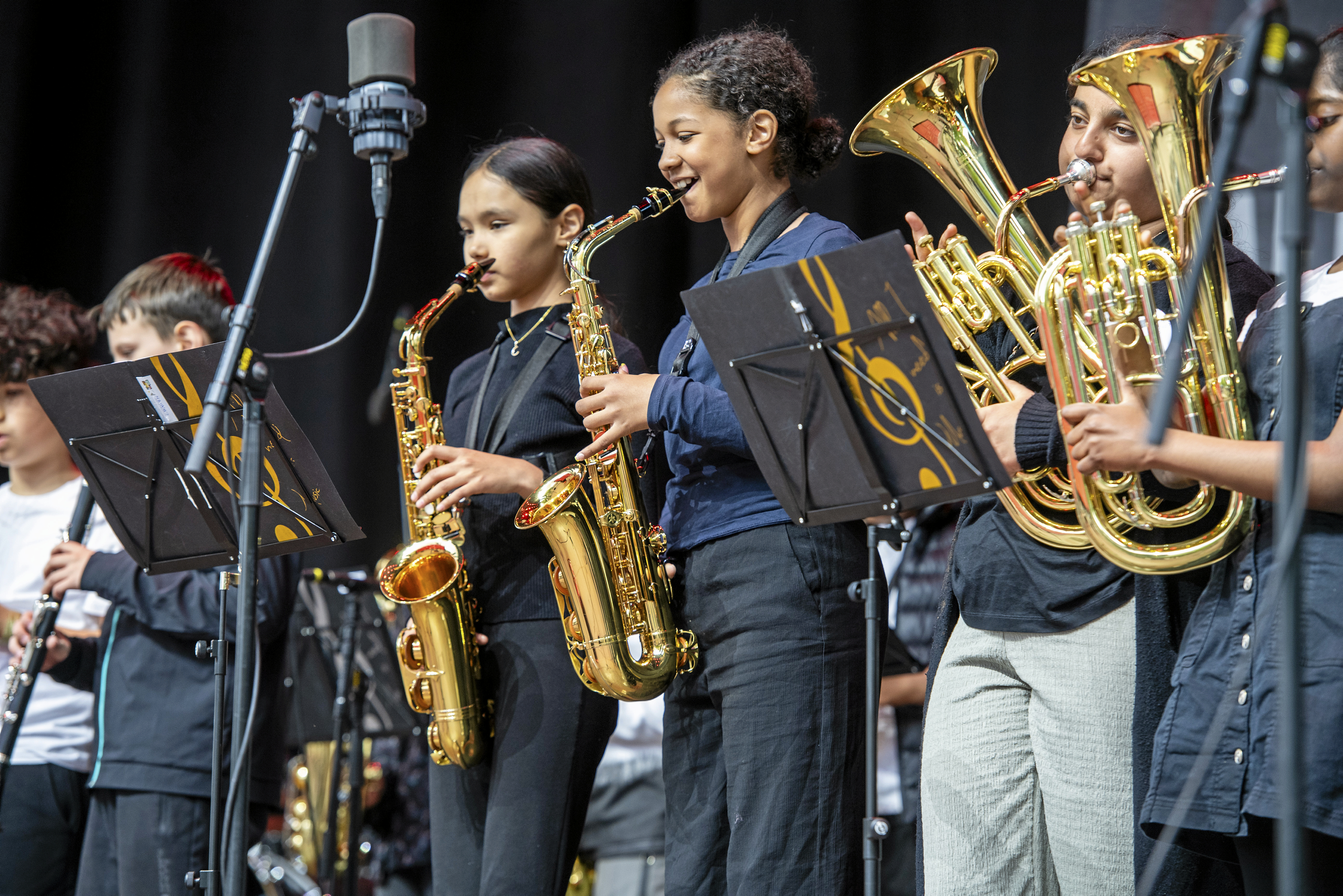 Der er fem ensembler fra Egedal med til Musikskoledage i Tivoli, her fra sidste år.