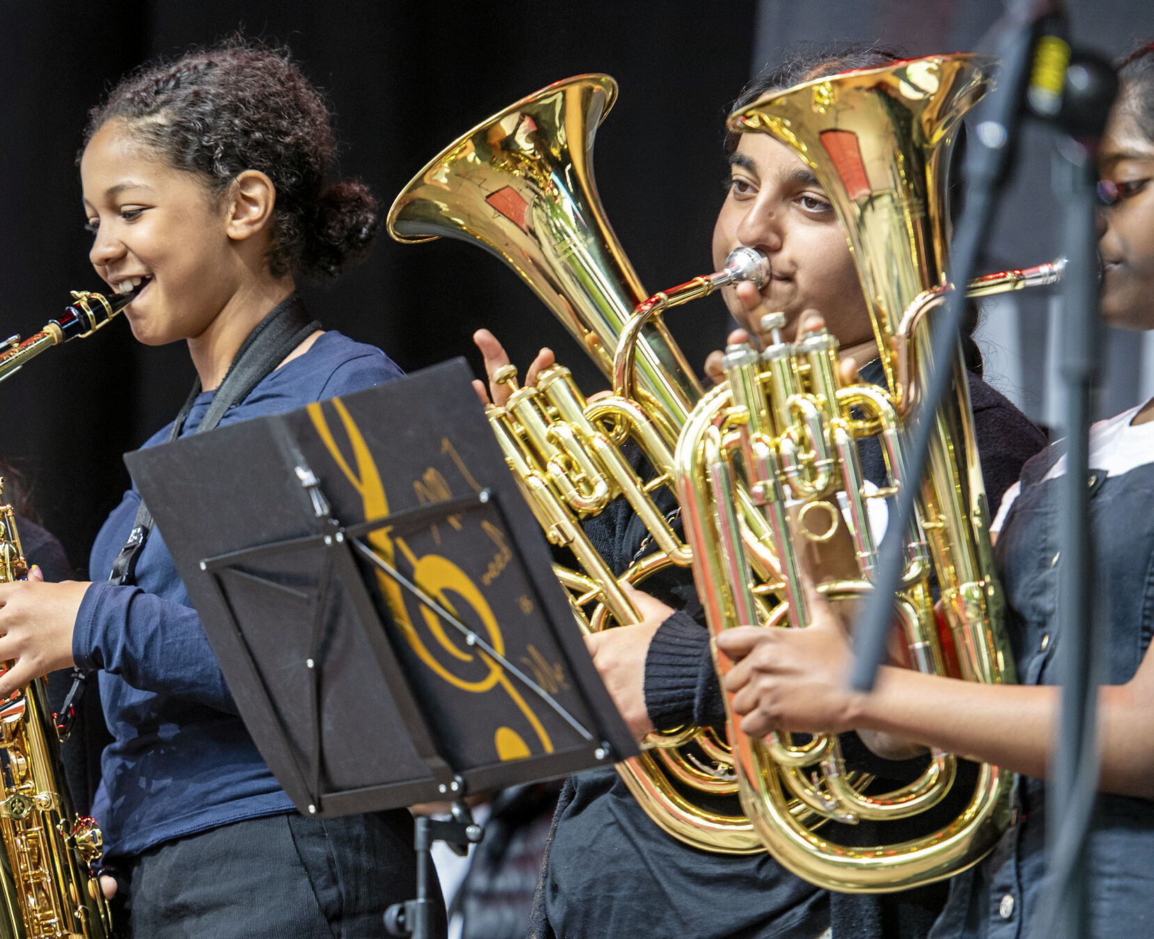 Der er også musikskole-elever med fra Furesø i Tivoli 3. maj, her fra arrangementet sidste år.