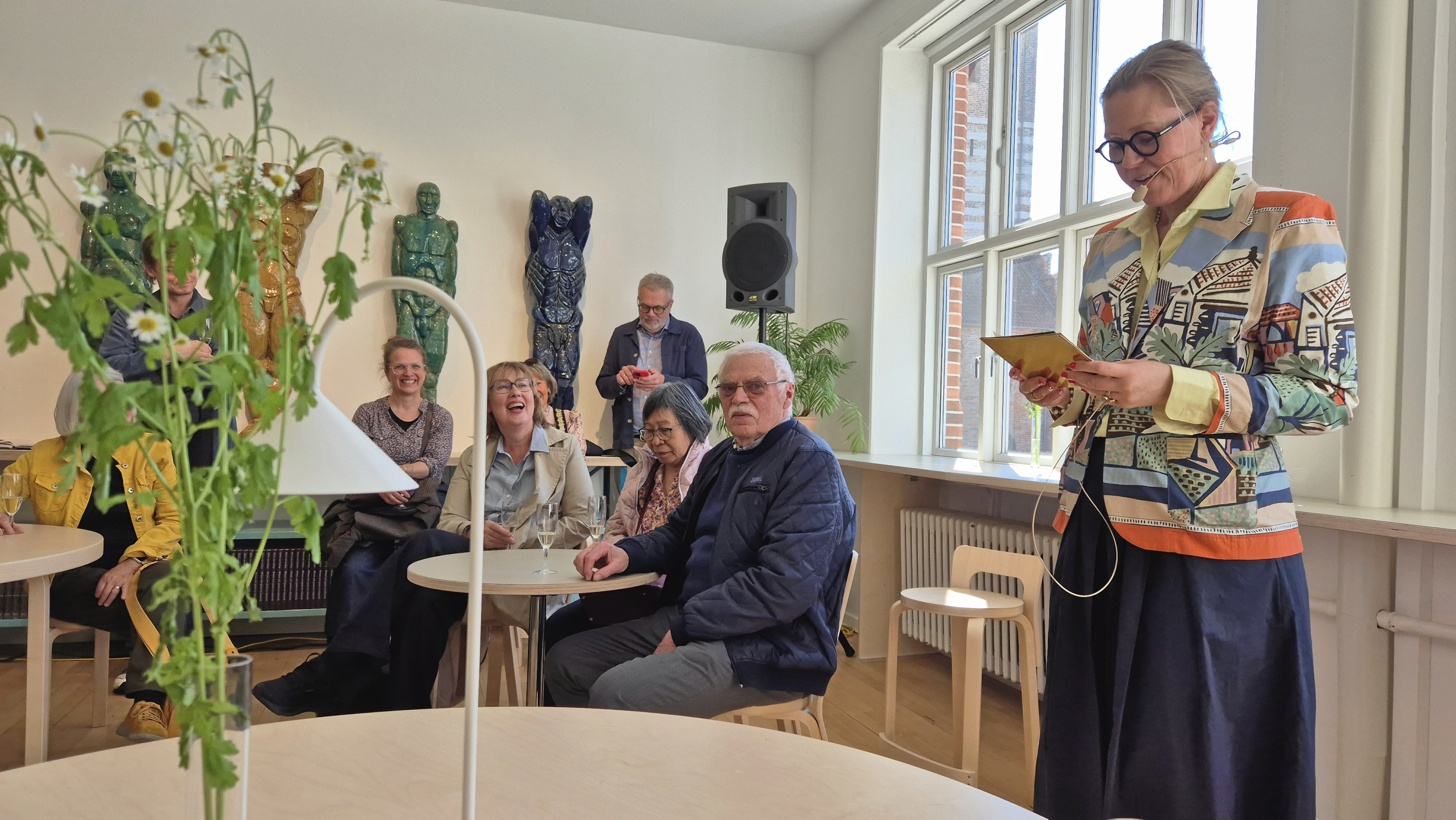Da der for nylig var reception på MAPS løftede museumsdirektøren også tankerne bag et helt nyt og fremadrettet initiativ.