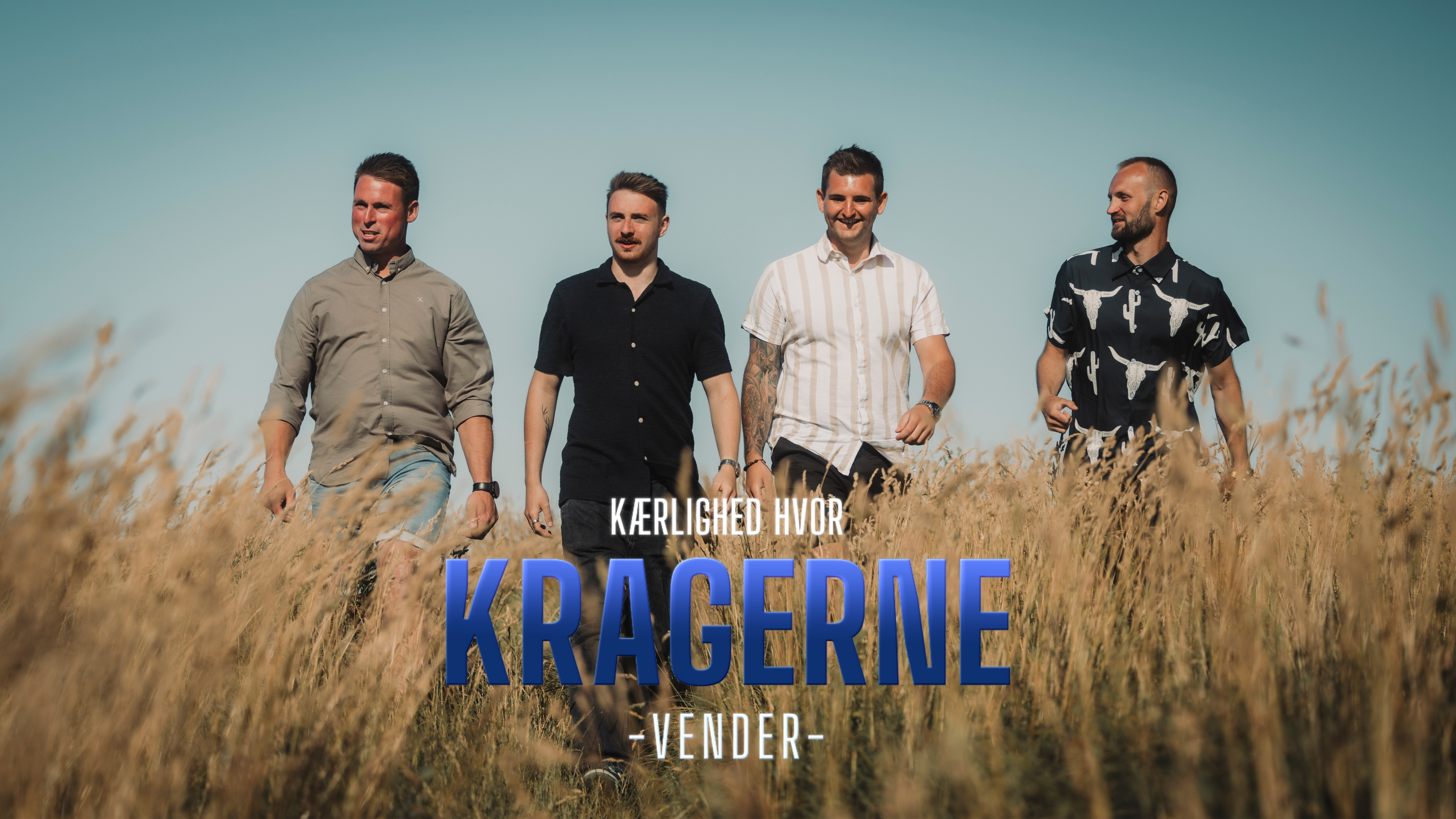 Sådan så det ud, da sidste sæsons mandlige deltagere blev præsenteret. I år skal de fire deltagere findes meget lokalt.