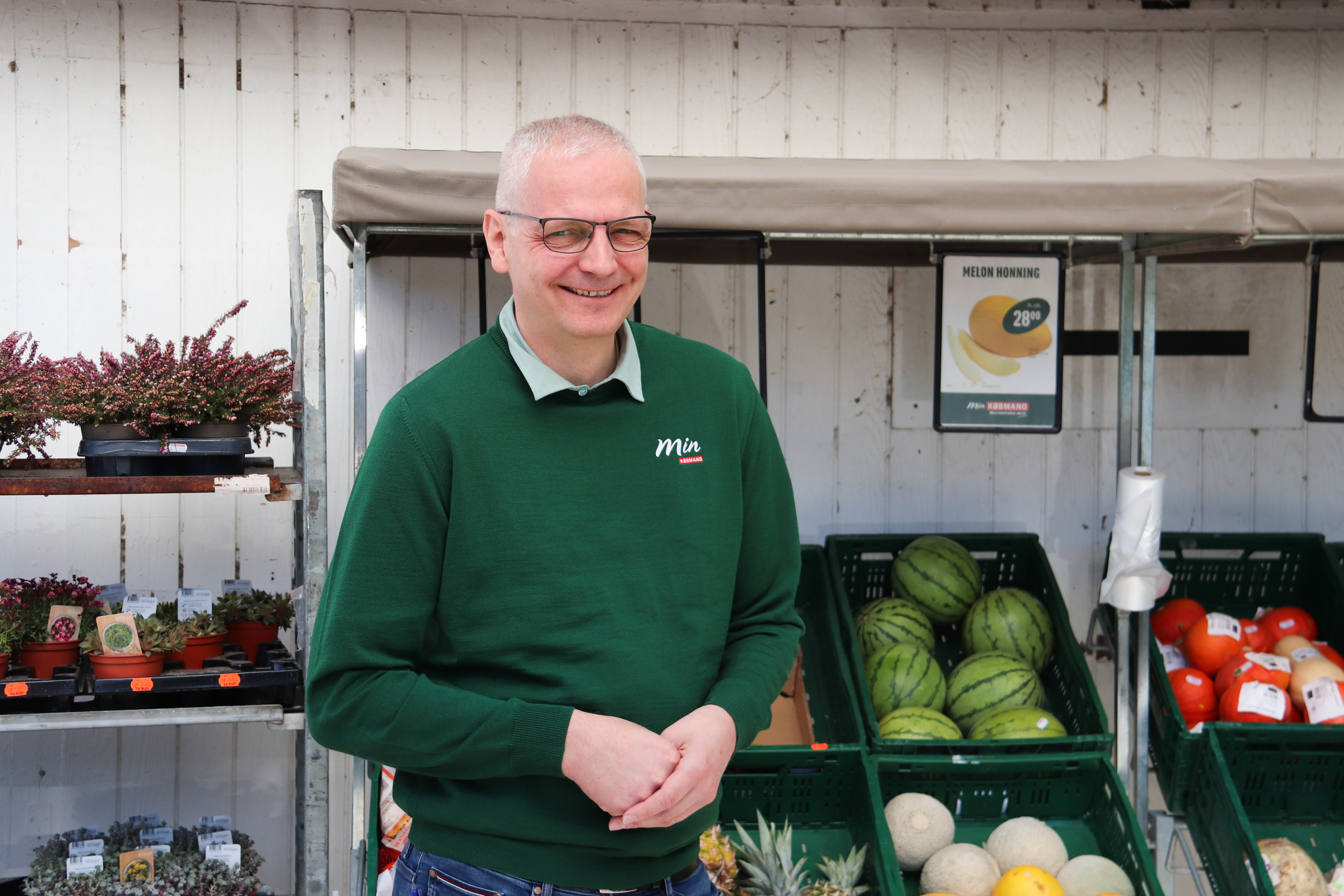 Jan Egelund Jensen er ny ejer af Min Købmand Nyrup ved Klint i Odsherred.