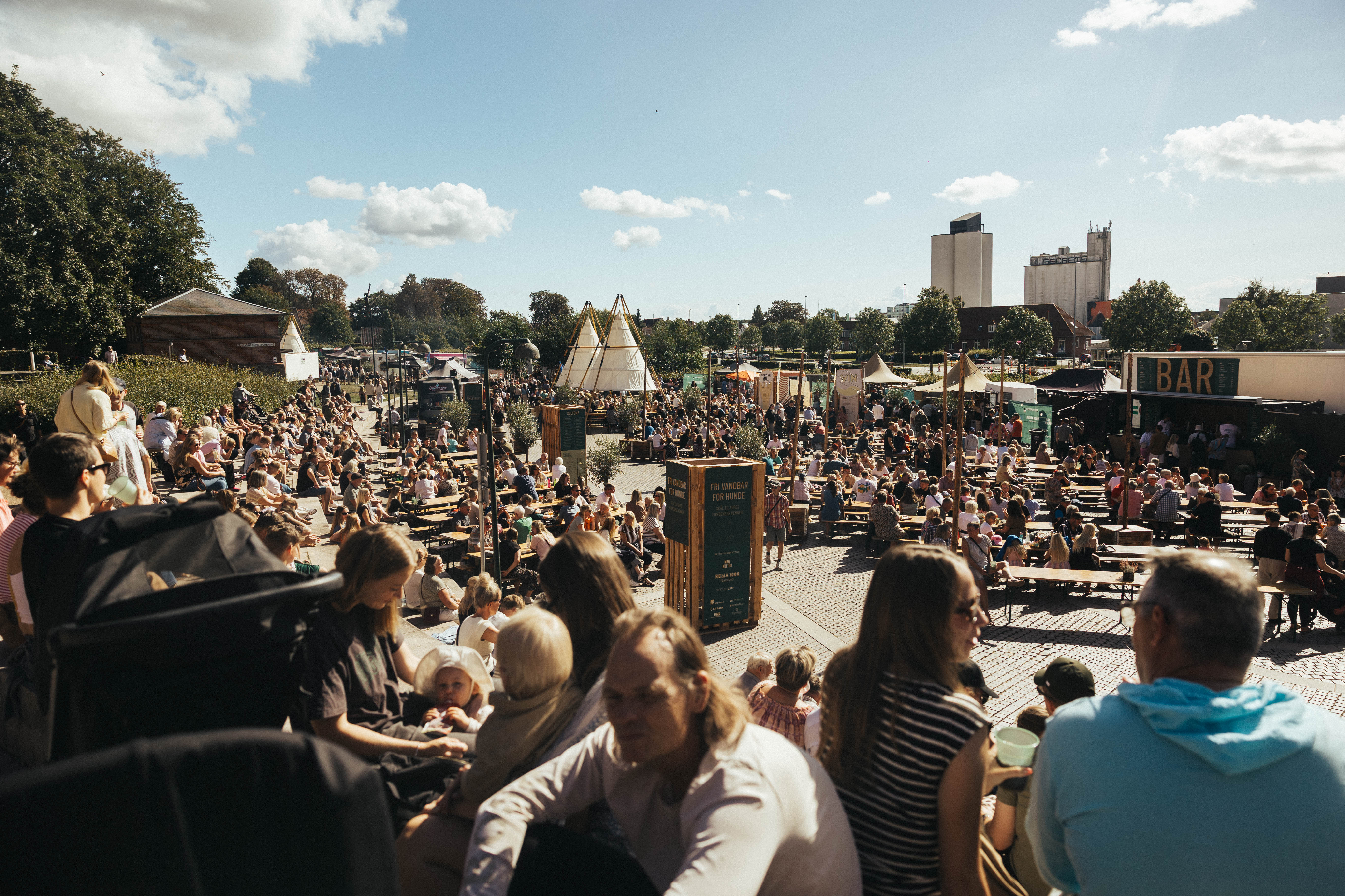 Der var godt proppet til ved festivalen sidste år. Foreningen bag investerede dengang over 1,6 millioner kroner i den.