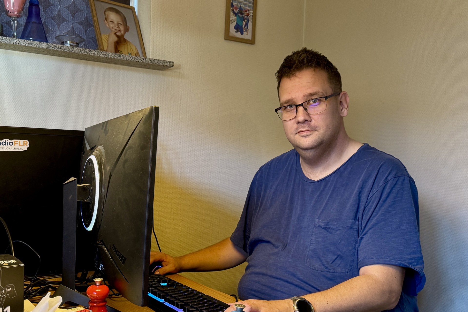 Lars Schack-Hansen står bag RadioFLR, der på en måned er gået fra idé til netradio med over 200 følgere.