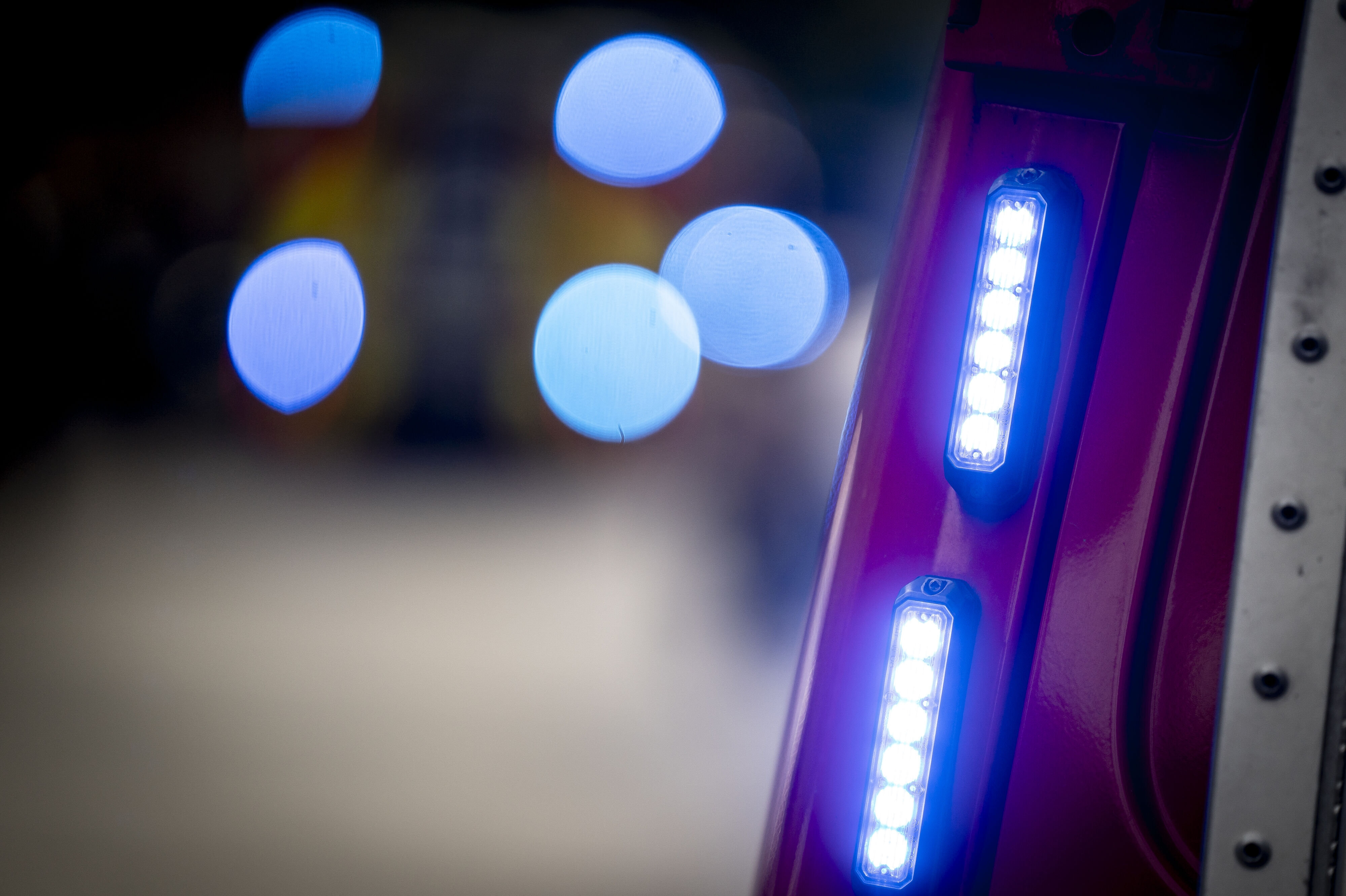 Sdr. Landevej på Bornholm har i forbindelse med ulykken været afspærret i begge retninger. Vejen er nu farbar igen, oplyser Bornholms Politi. (Arkivfoto).