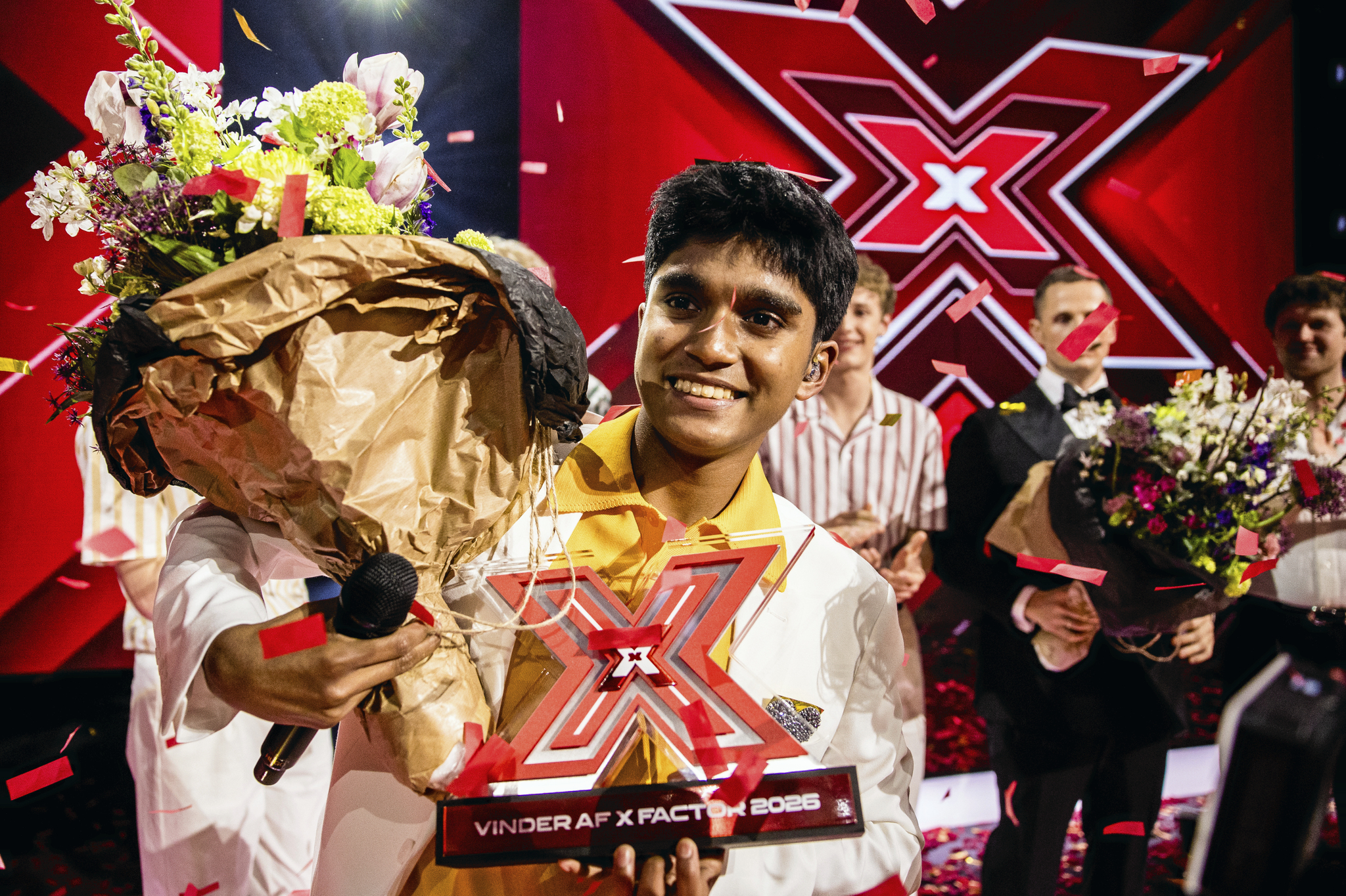 Hugo A blev vinder af X Factor 2026. Nu kan man komme til casting i Roskilde på næste sæson.