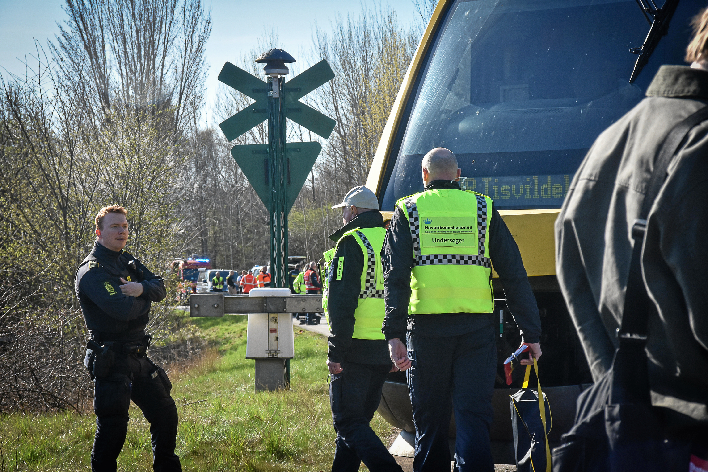 En passager fortæller, at lokoføreren i toget fra nord advarede passagererne inden ulykken.