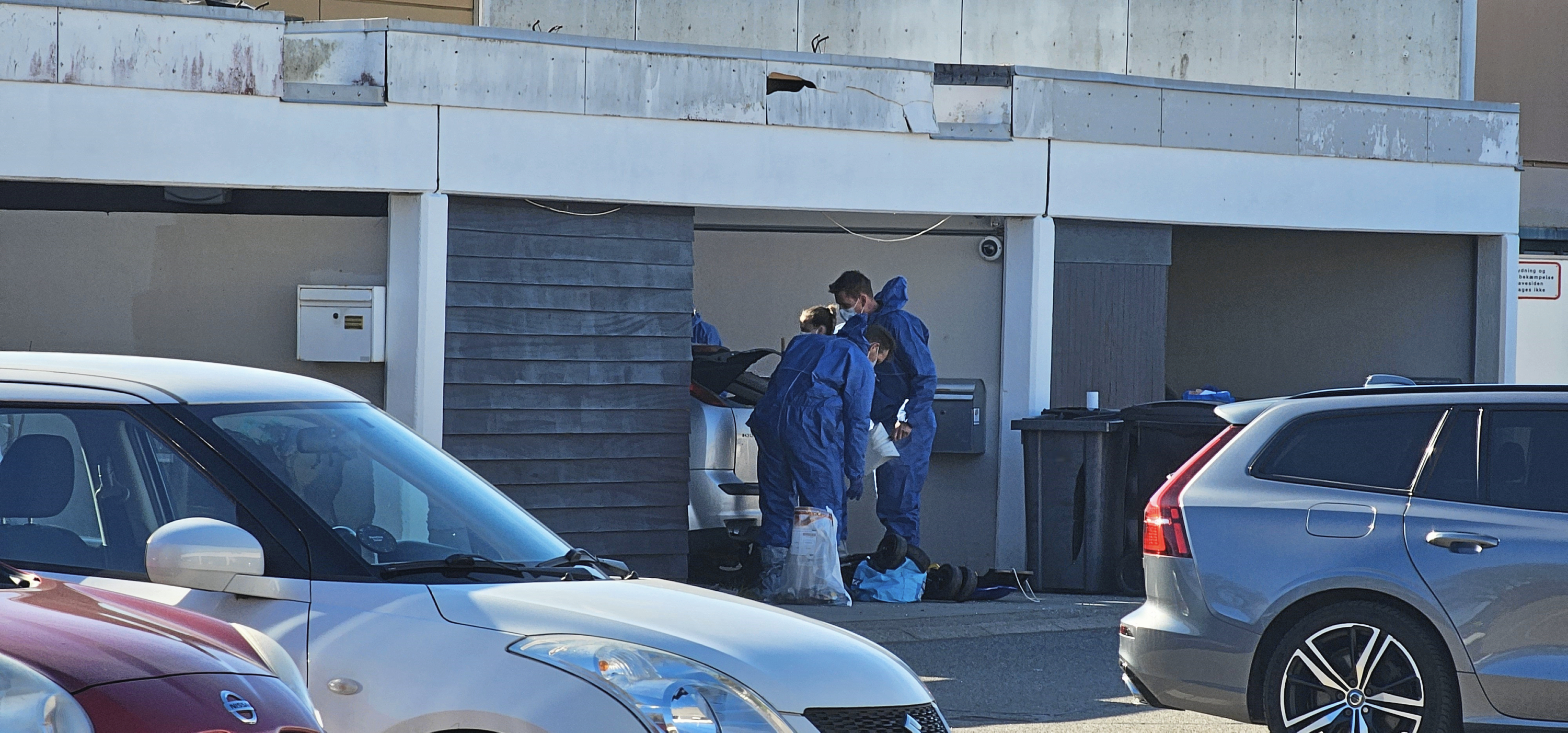 Torsdag formiddag var politiet i gang med undersøgelser i Glostrup.